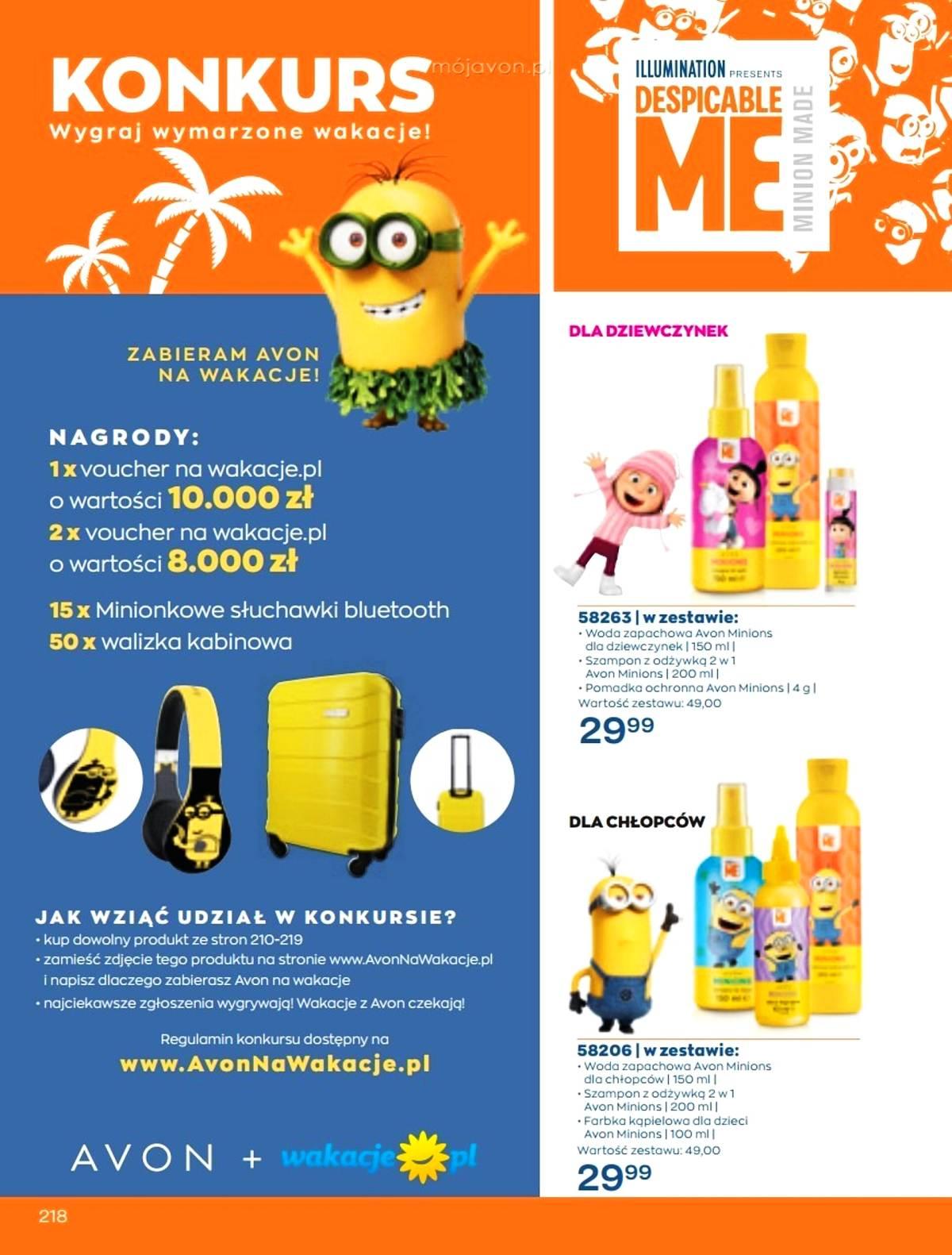 Gazetka promocyjna Avon str. 218