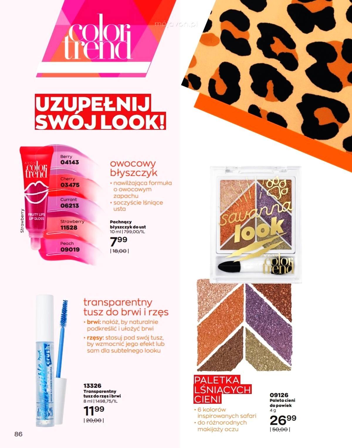 Gazetka promocyjna Avon str. 86