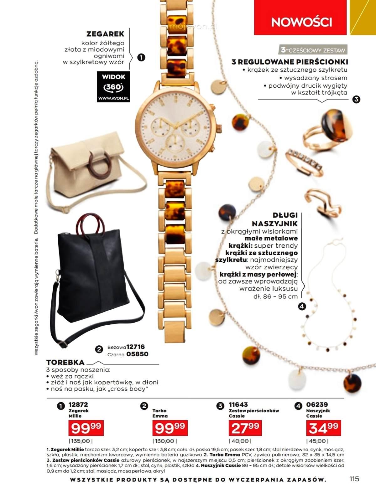 Gazetka promocyjna Avon str. 115