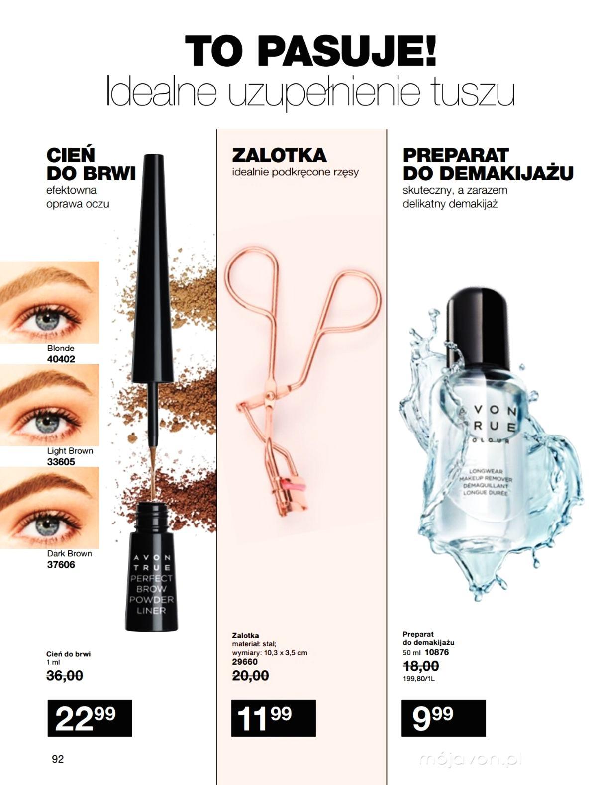 Gazetka promocyjna Avon str. 92