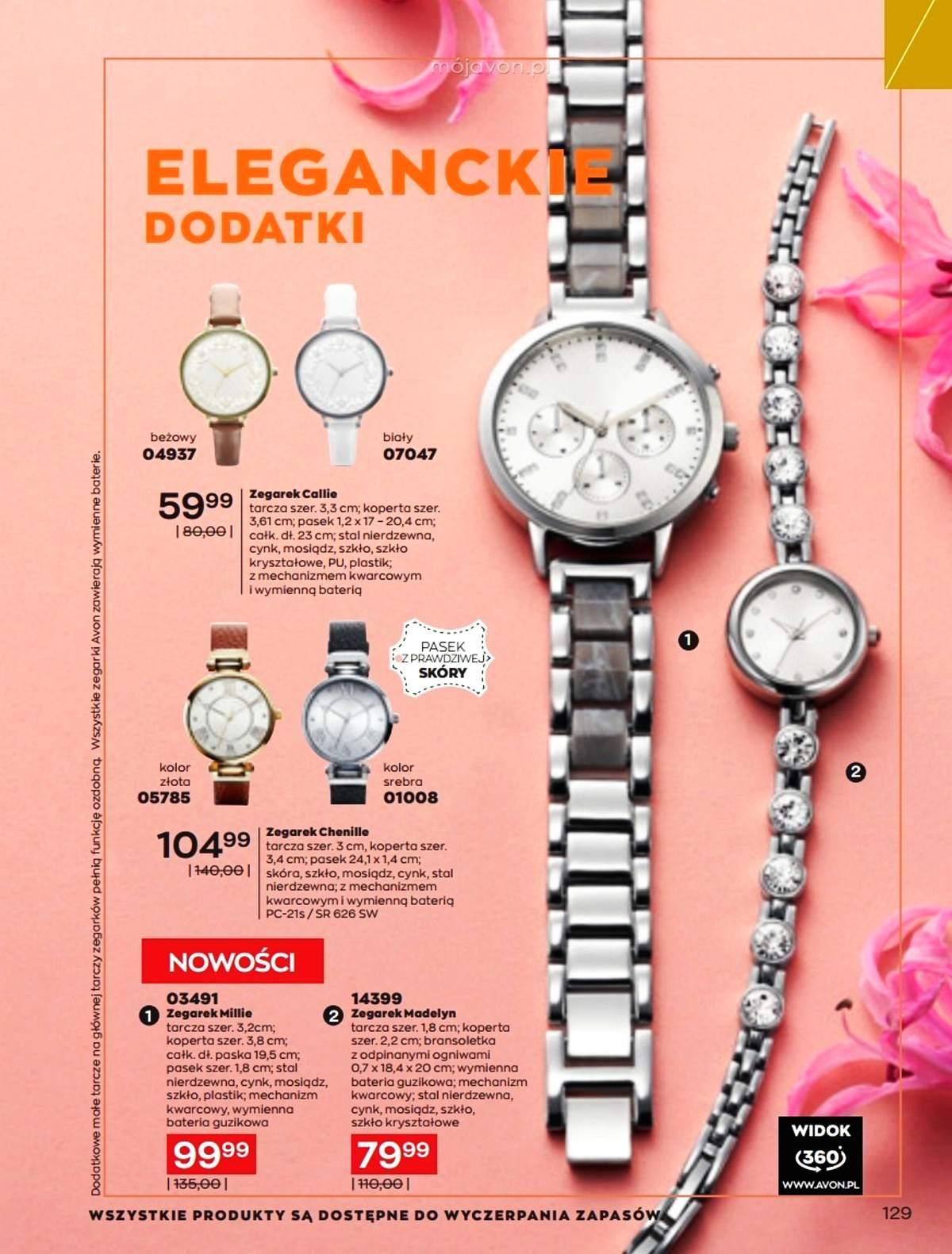 Gazetka promocyjna Avon str. 129