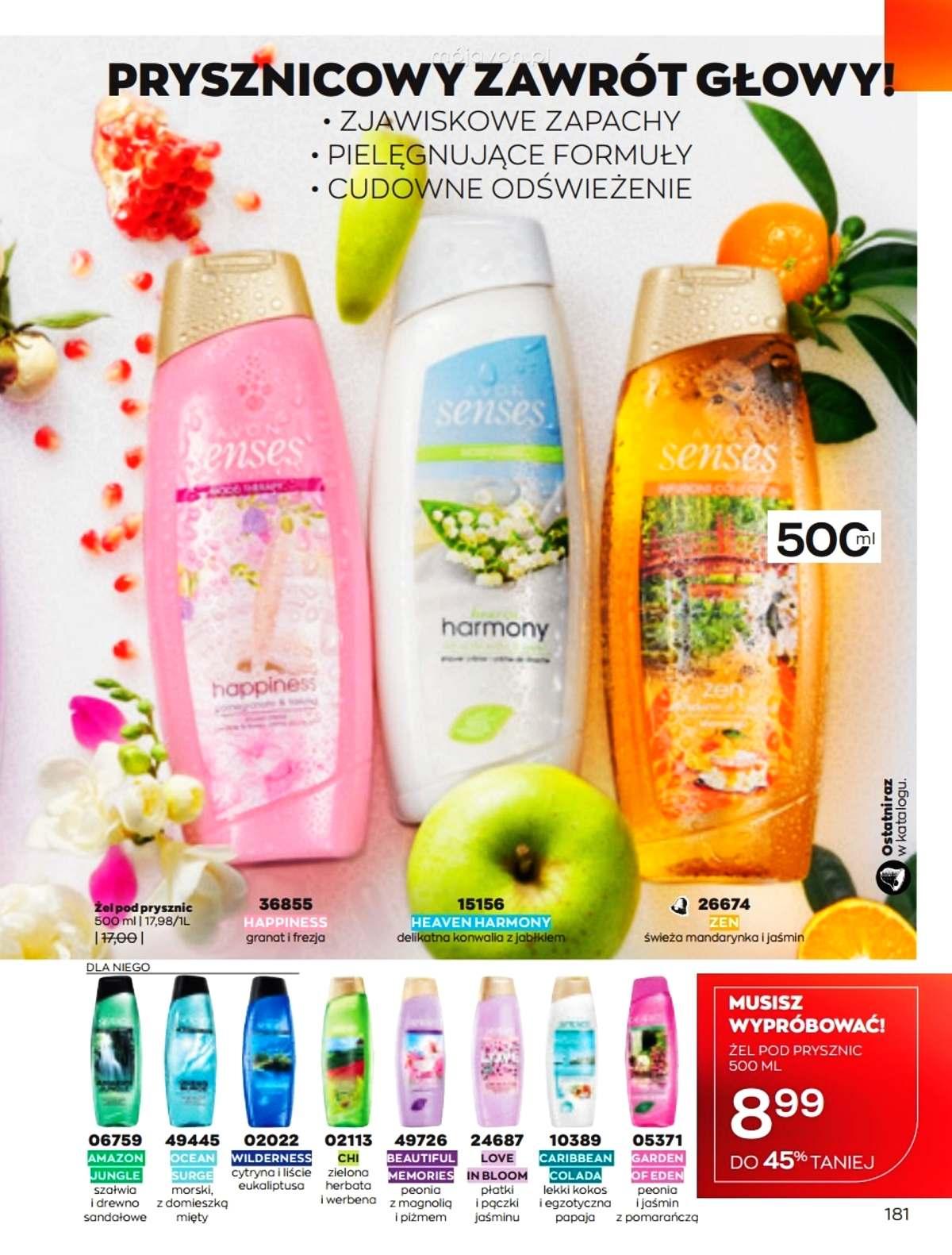 Gazetka promocyjna Avon str. 181