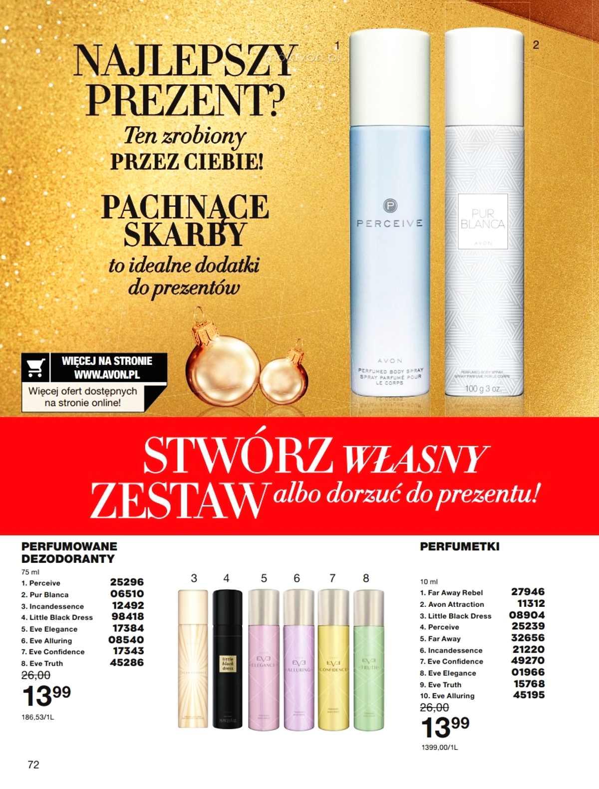 Gazetka promocyjna Avon str. 72