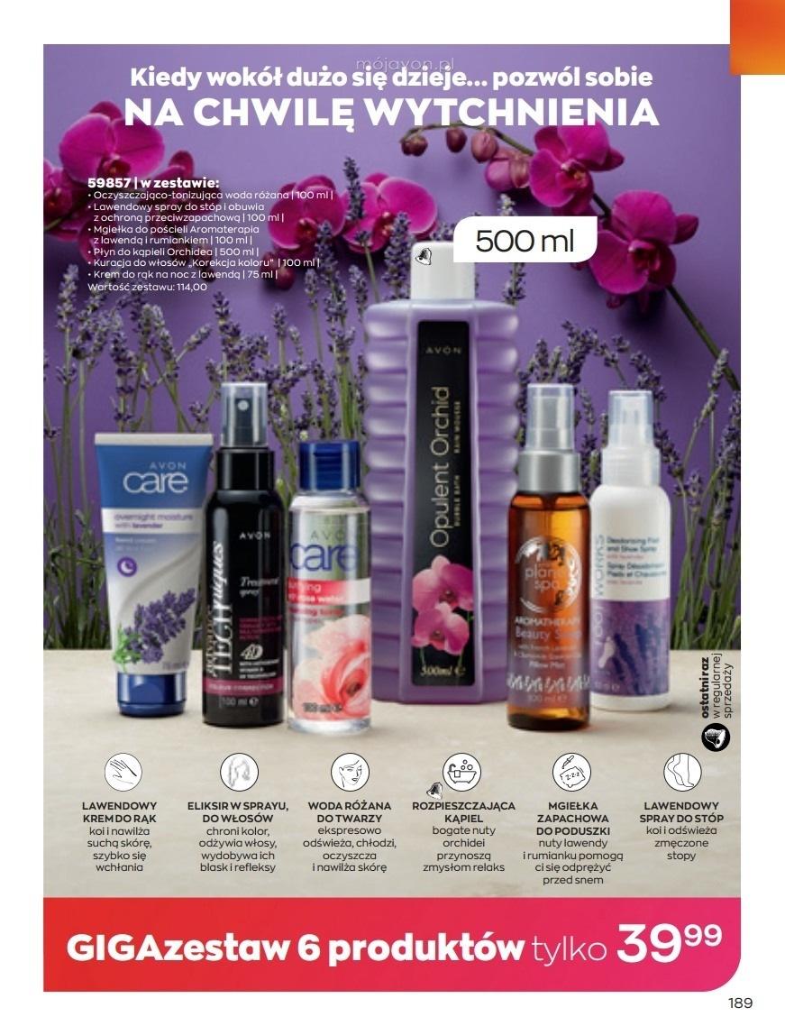 Gazetka promocyjna Avon str. 189