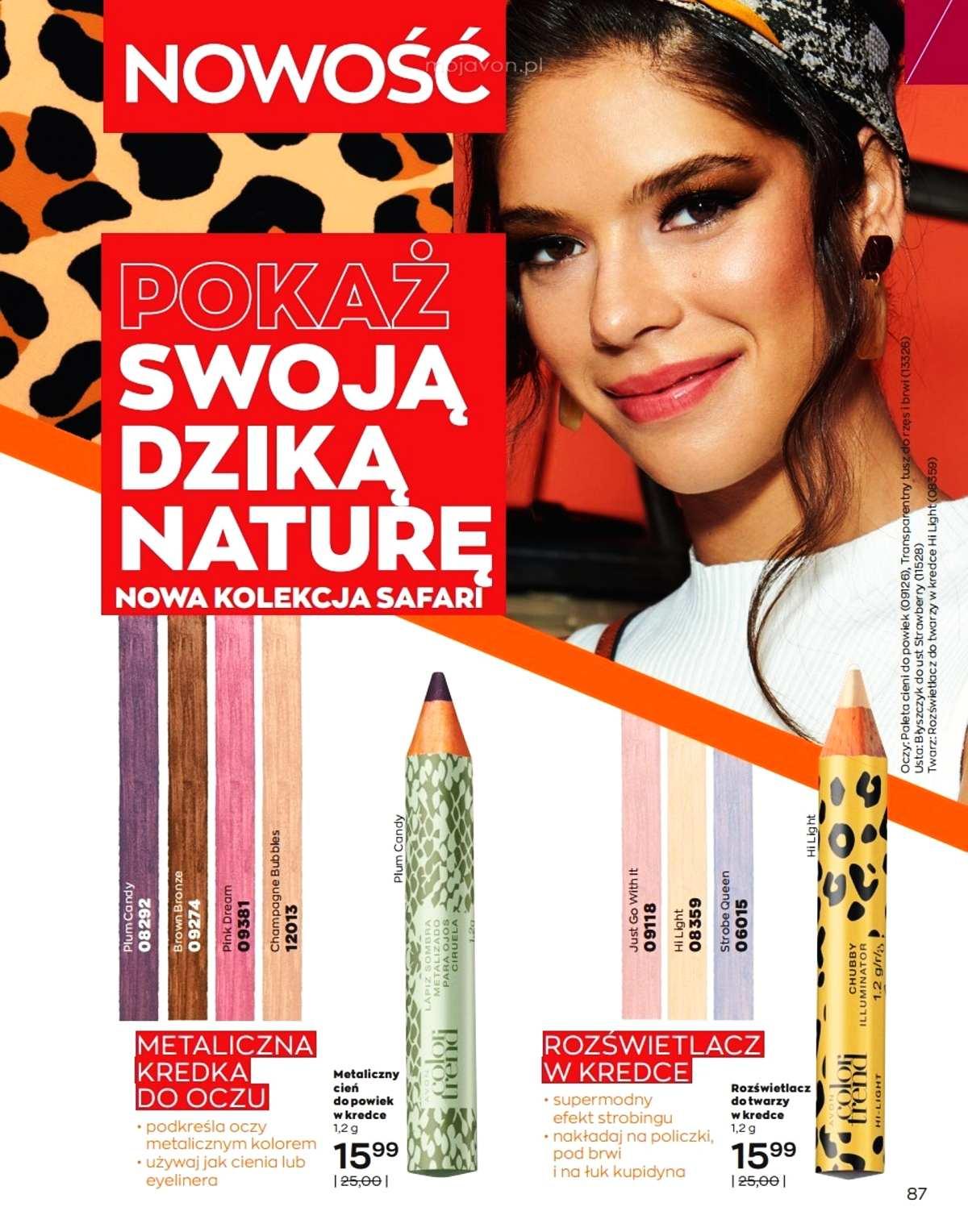 Gazetka promocyjna Avon str. 87