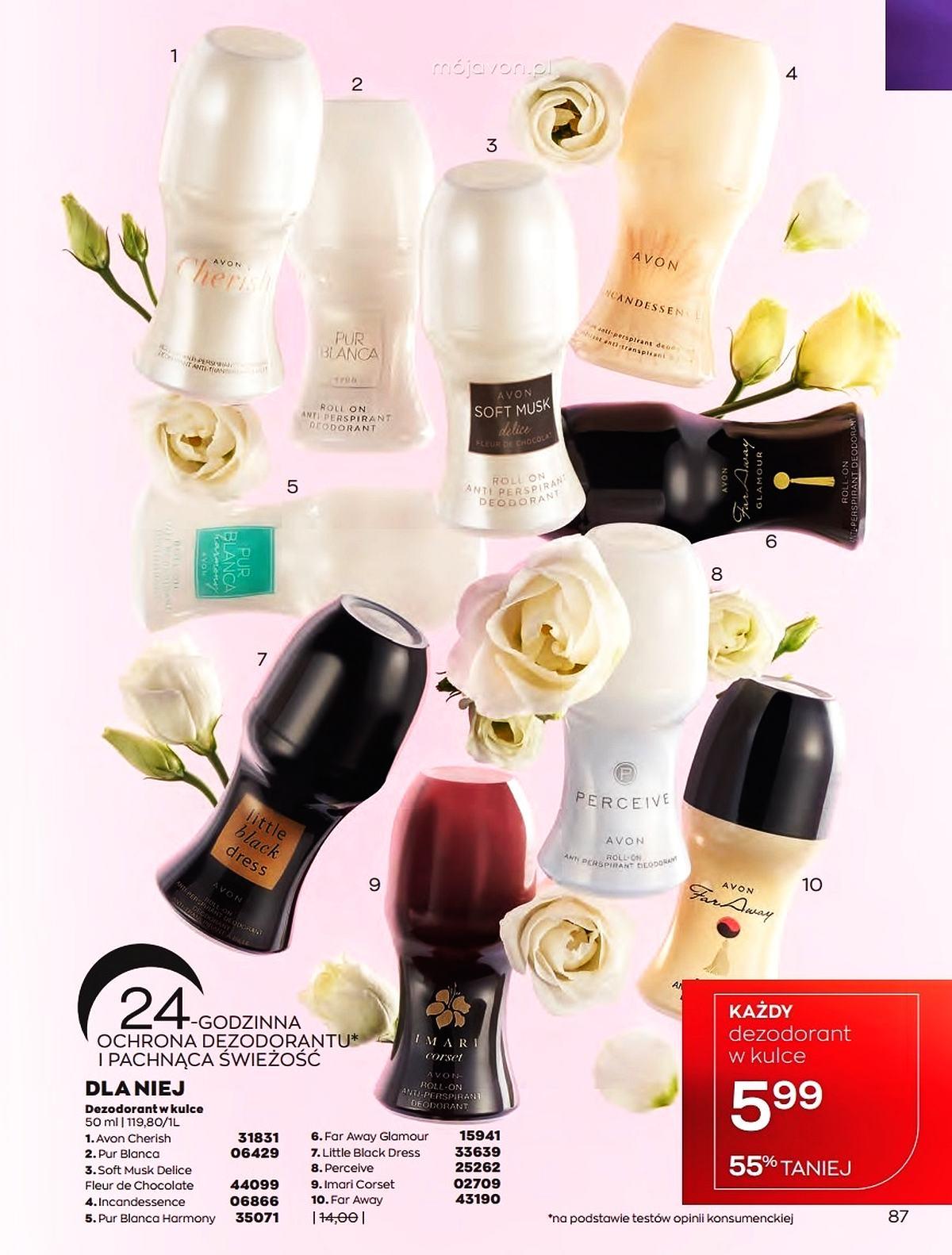 Gazetka promocyjna Avon str. 87