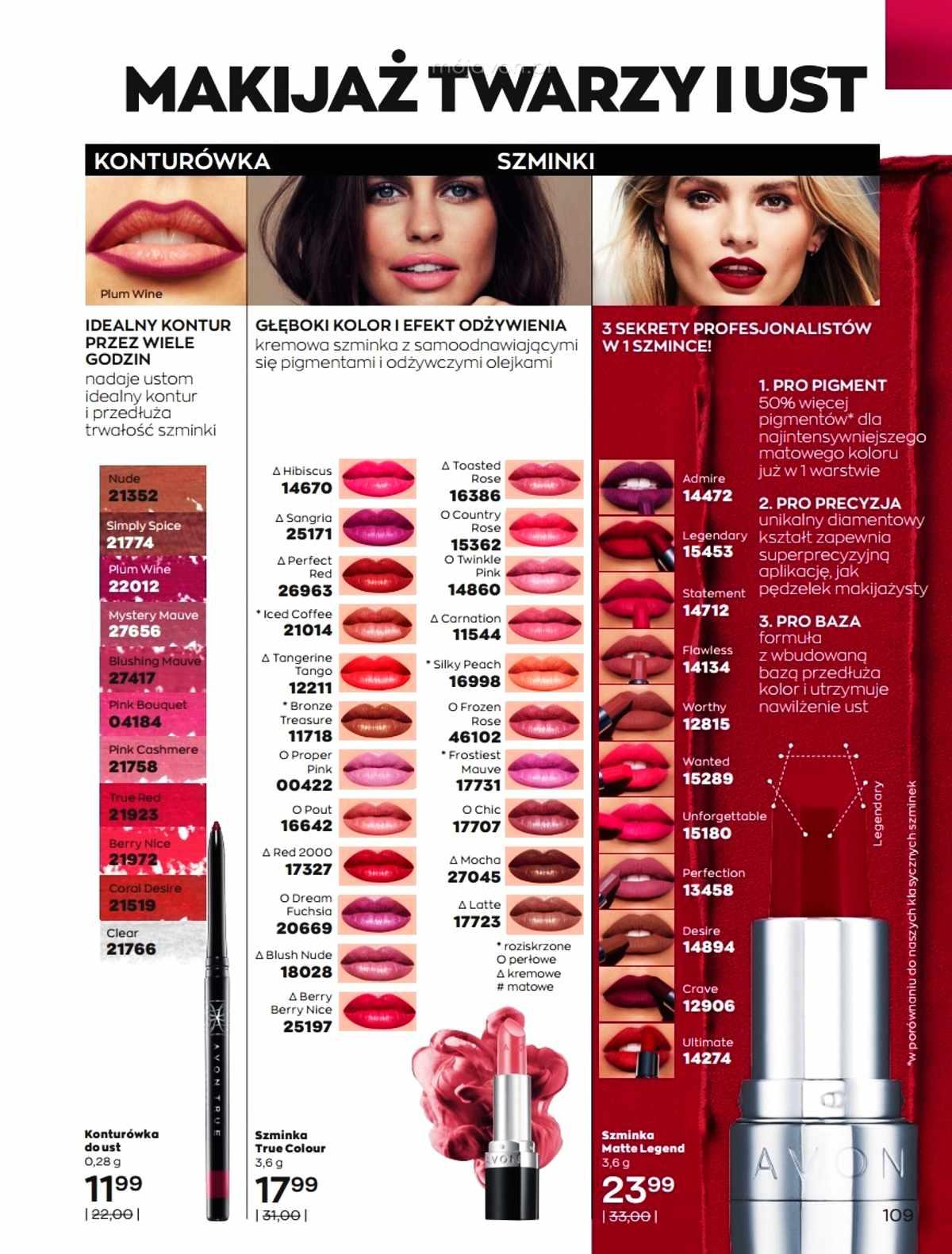 Gazetka promocyjna Avon str. 109