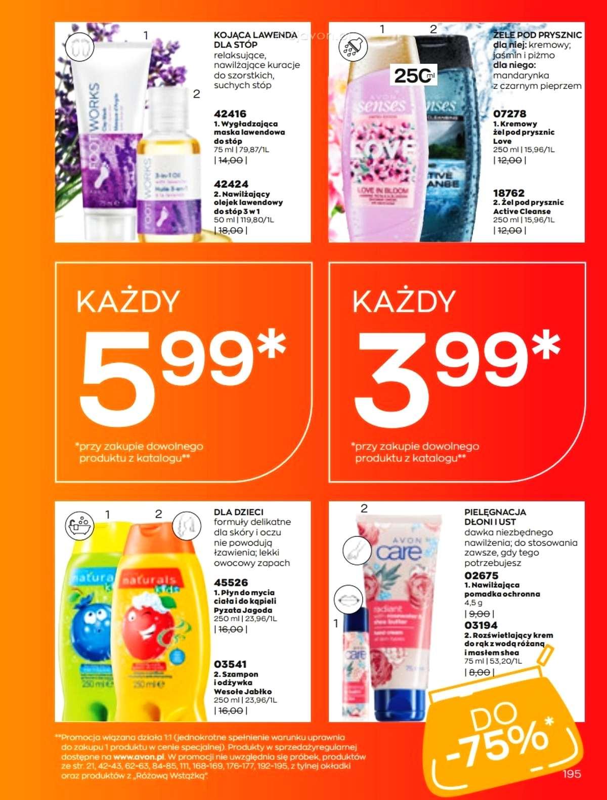 Gazetka promocyjna Avon str. 195
