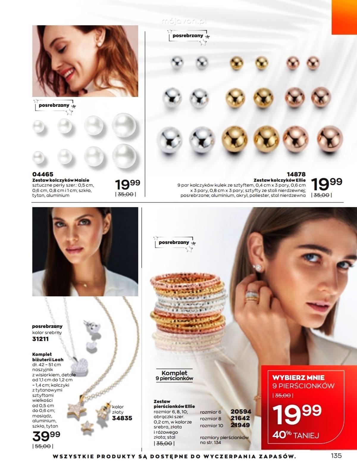 Gazetka promocyjna Avon str. 135