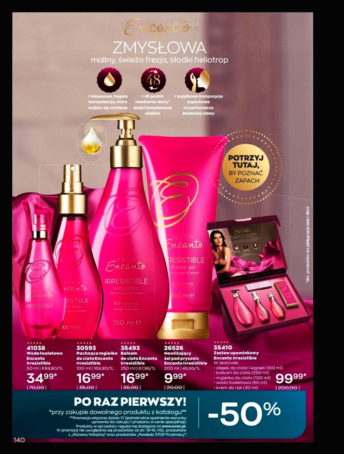 Gazetka promocyjna Avon str. 140