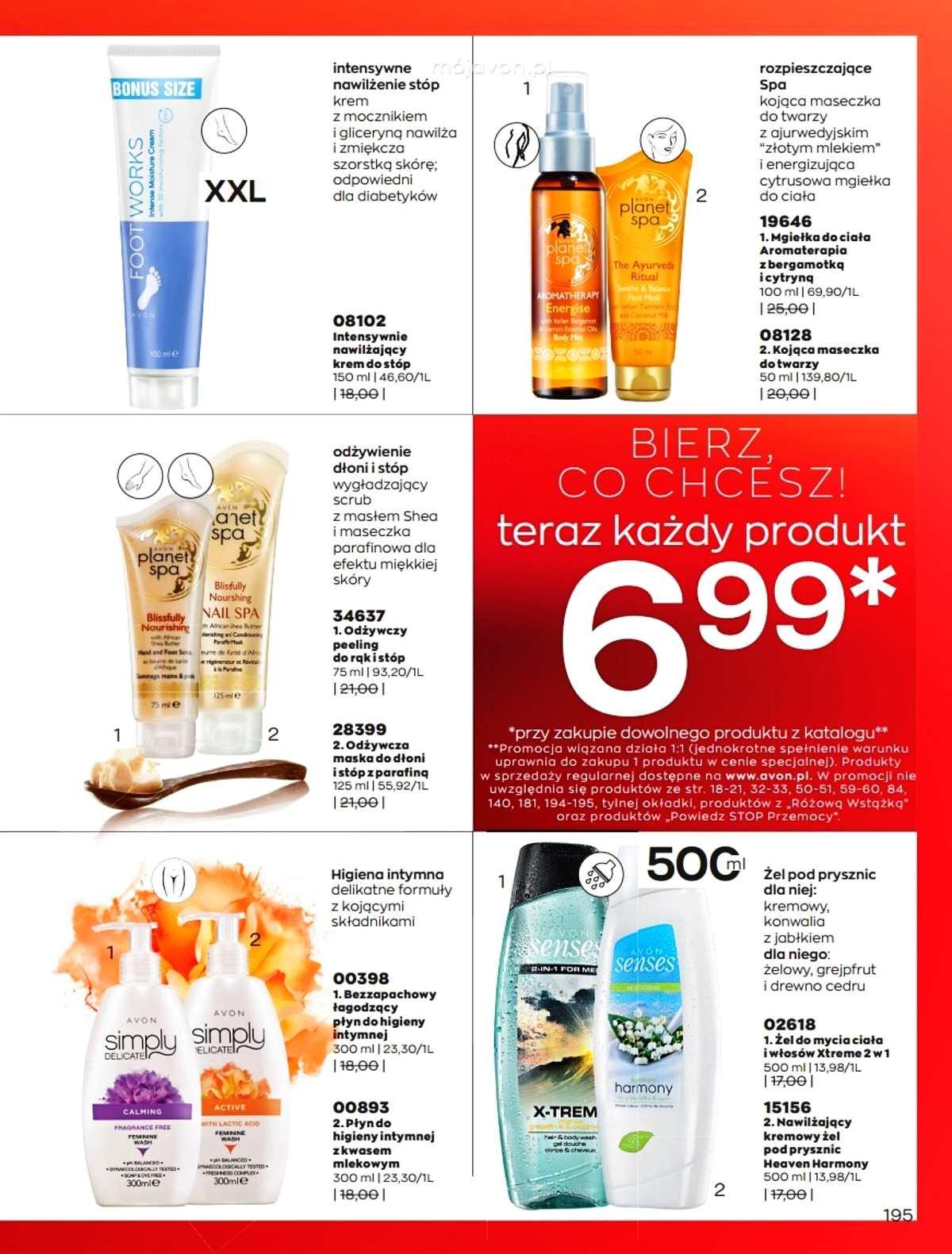 Gazetka promocyjna Avon str. 195