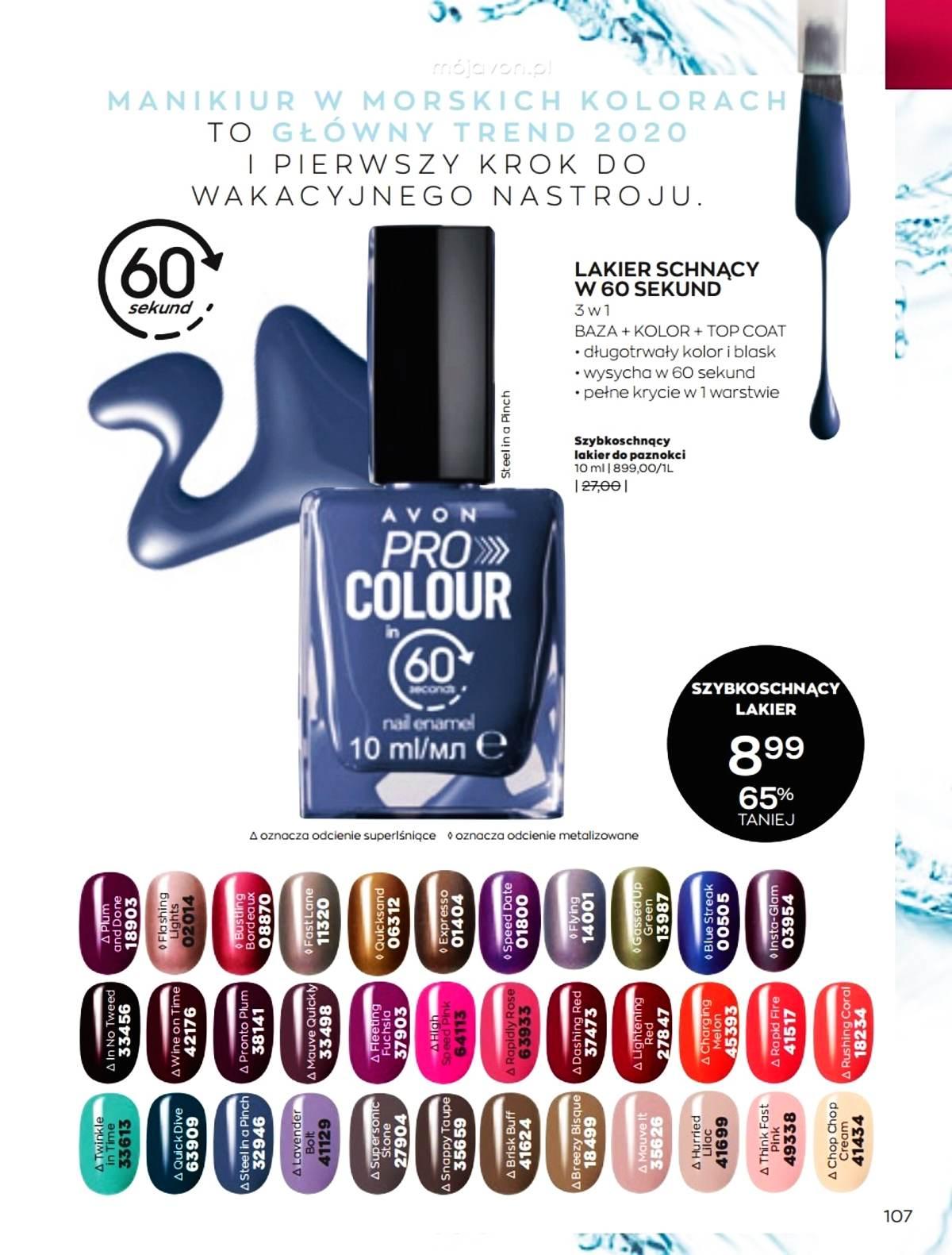 Gazetka promocyjna Avon str. 107