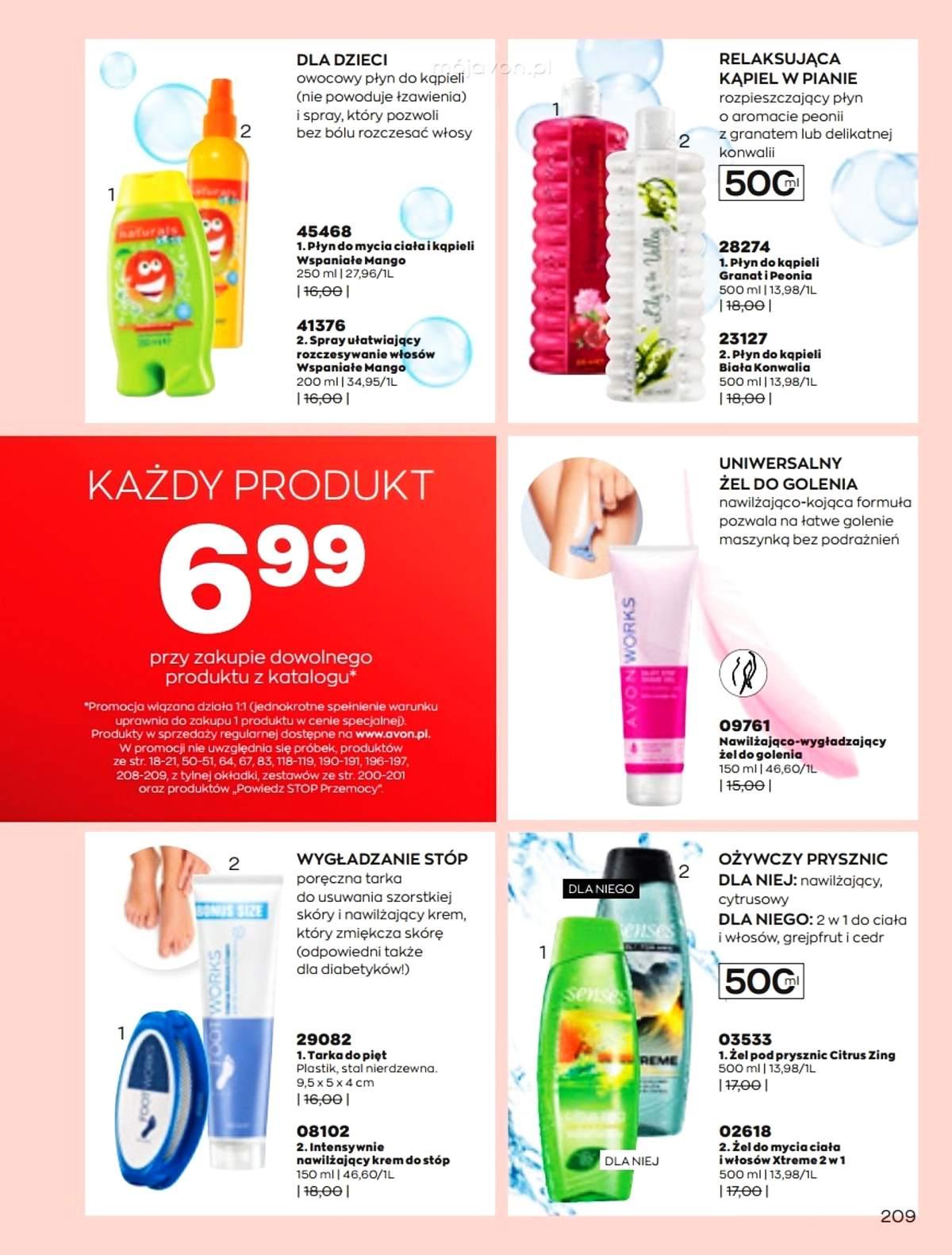 Gazetka promocyjna Avon str. 209