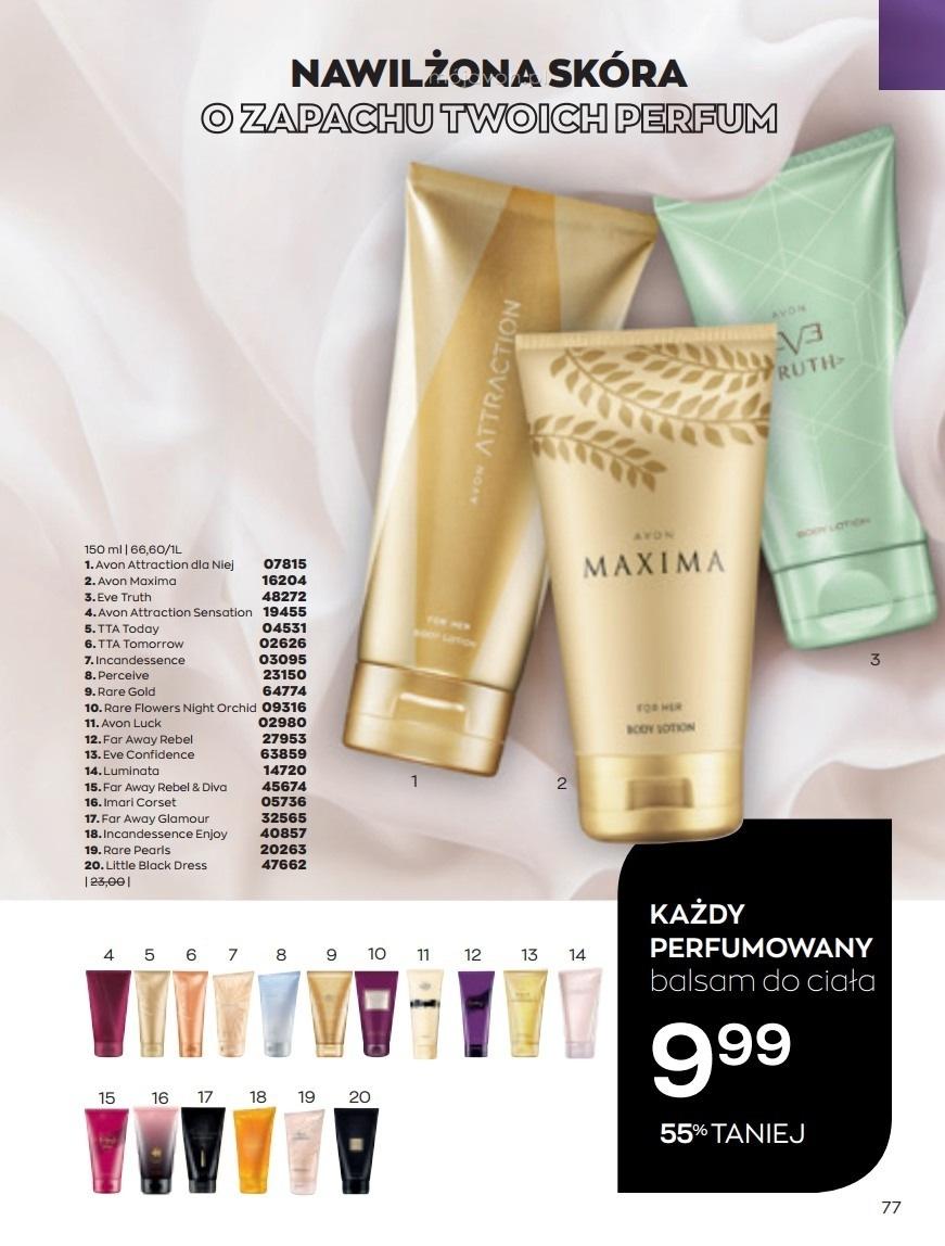 Gazetka promocyjna Avon str. 77