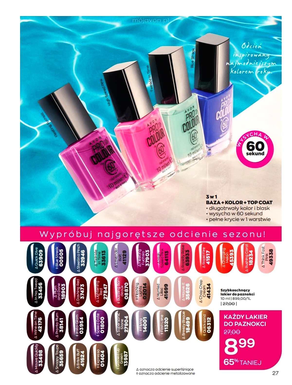 Gazetka promocyjna Avon str. 27