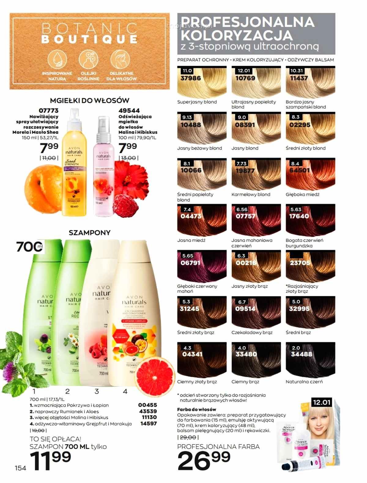 Gazetka promocyjna Avon str. 154