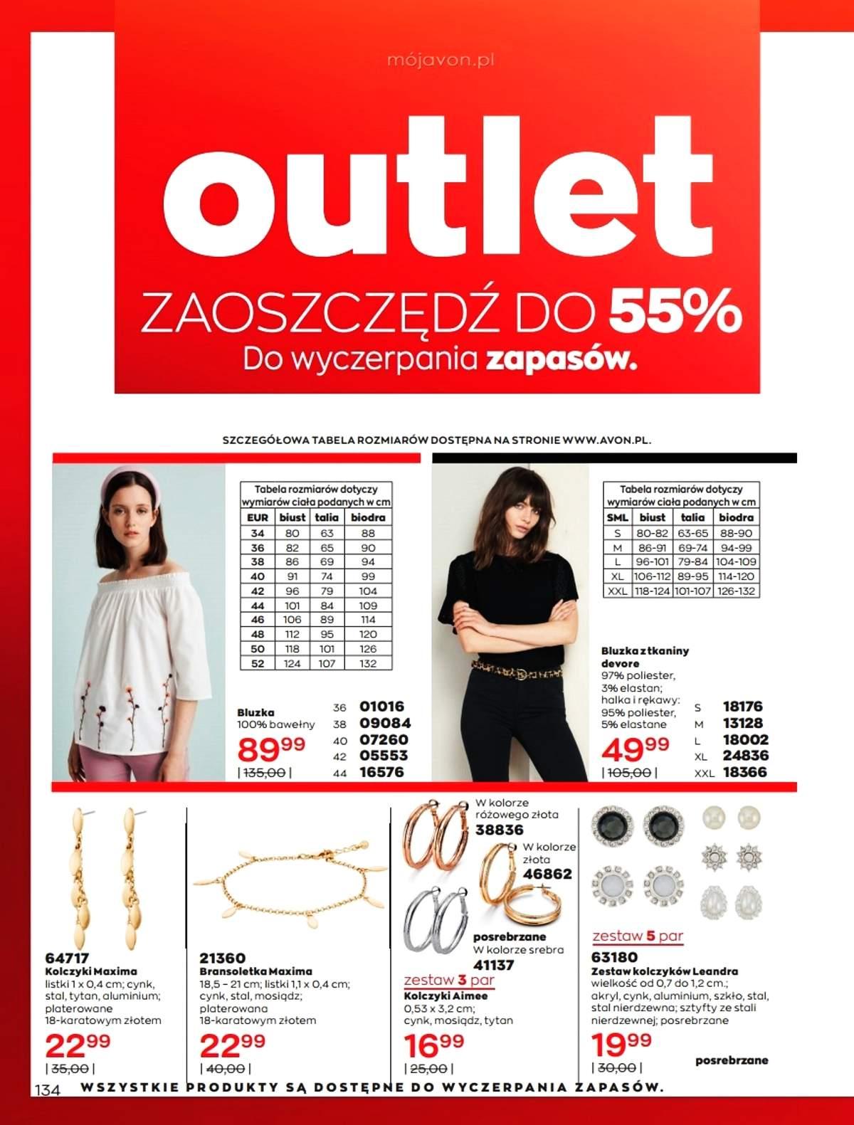 Gazetka promocyjna Avon str. 134