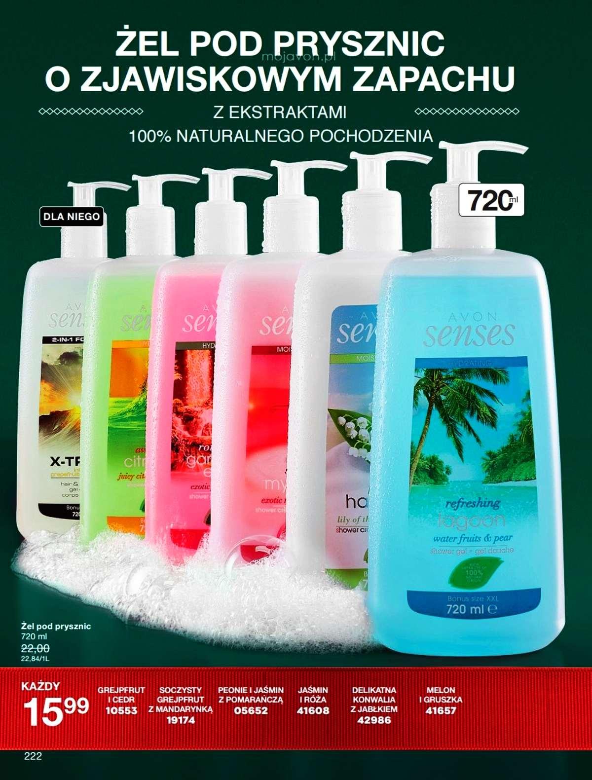 Gazetka promocyjna Avon str. 222
