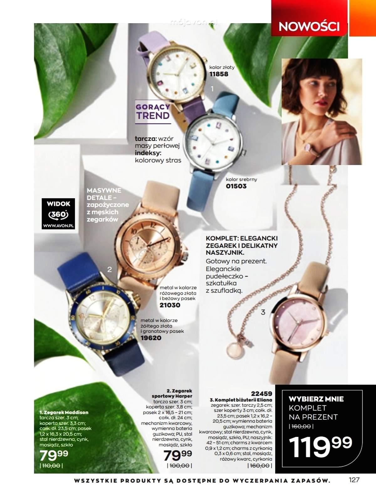 Gazetka promocyjna Avon str. 127