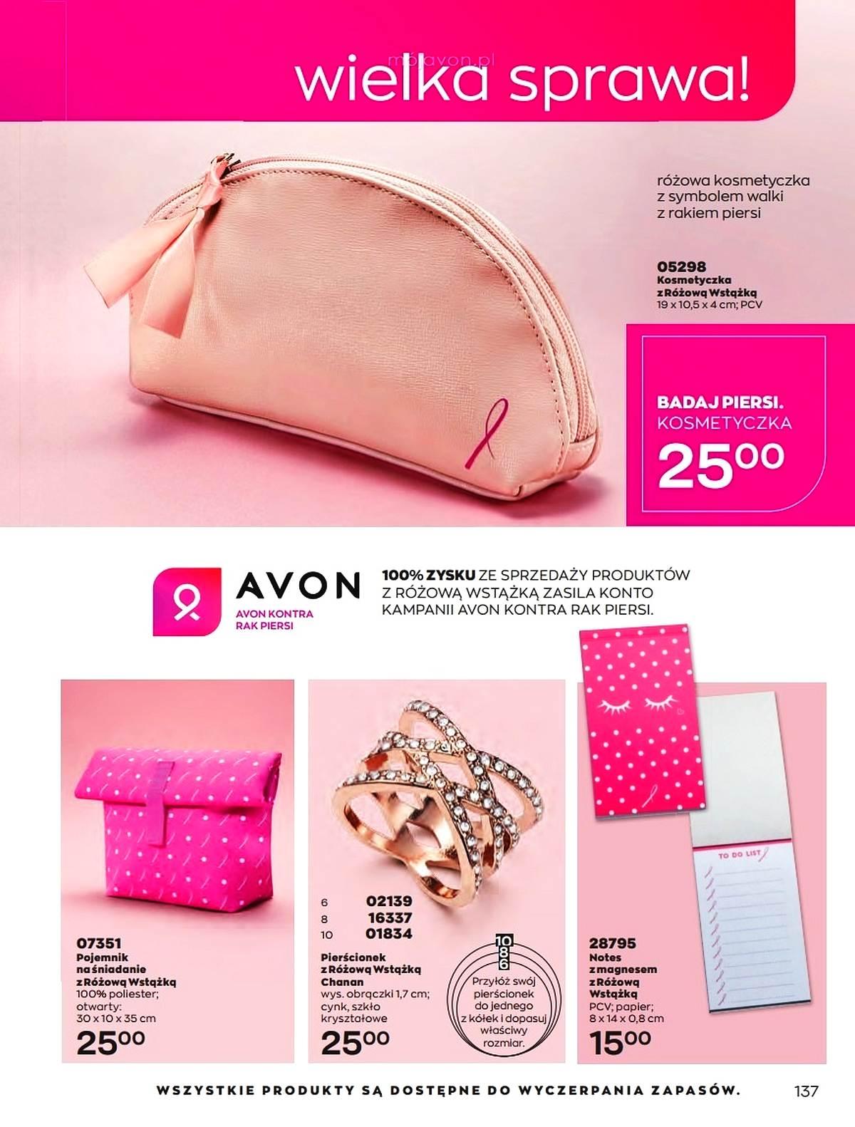 Gazetka promocyjna Avon str. 137