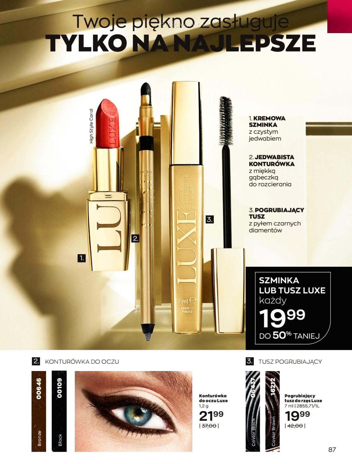 Gazetka promocyjna Avon str. 87