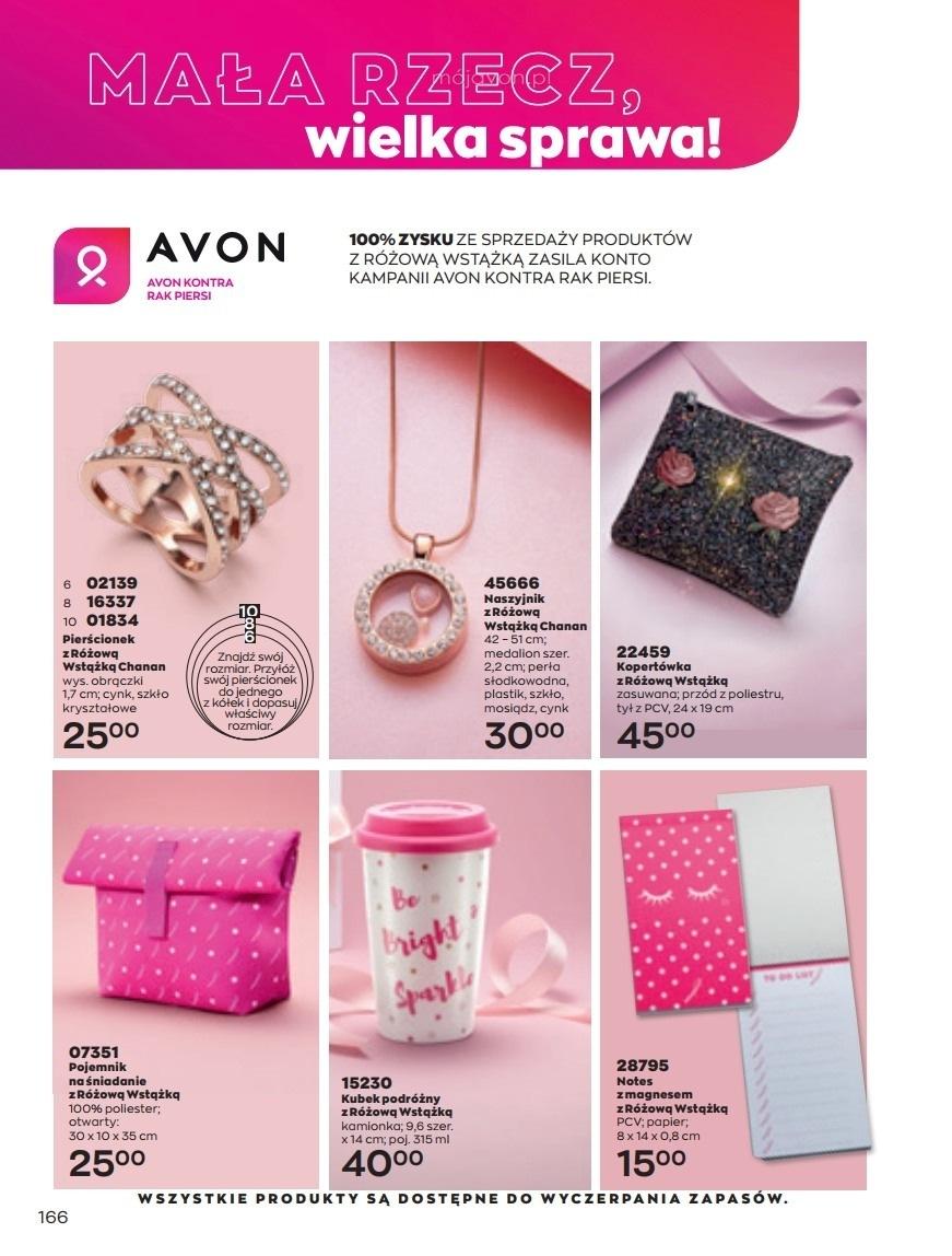 Gazetka promocyjna Avon str. 166