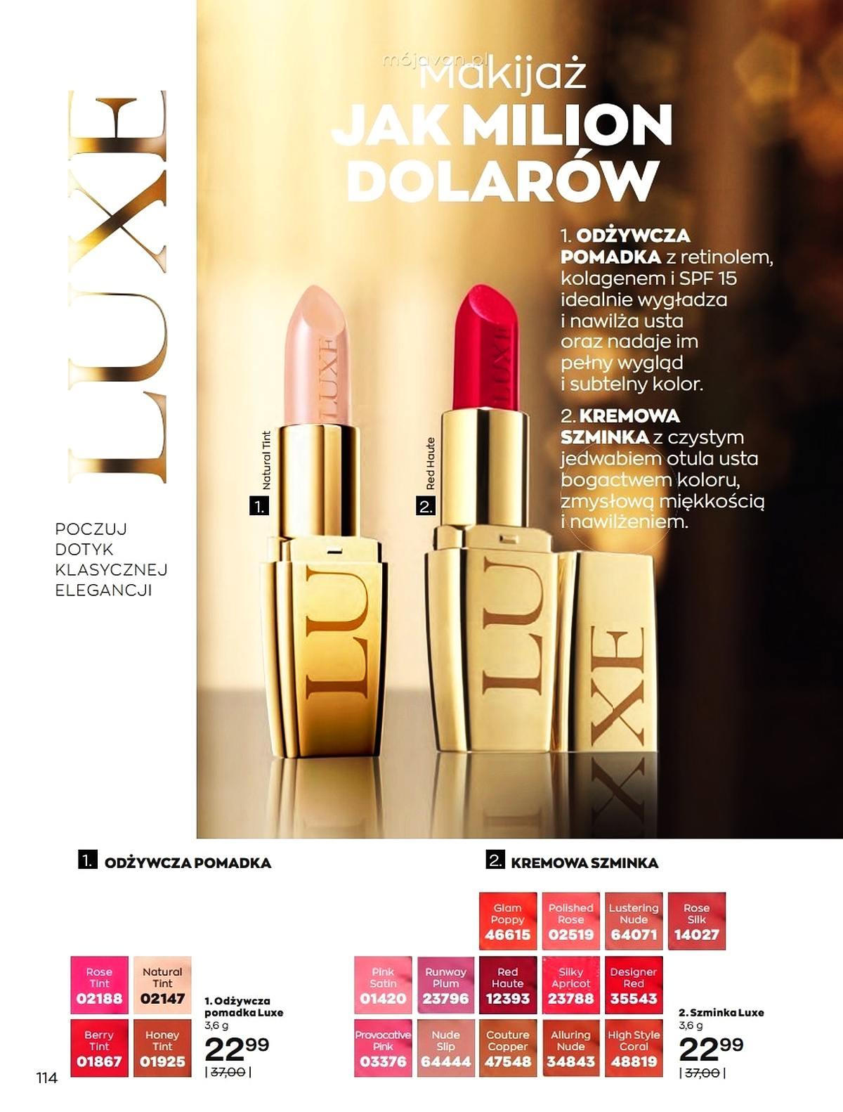 Gazetka promocyjna Avon str. 114