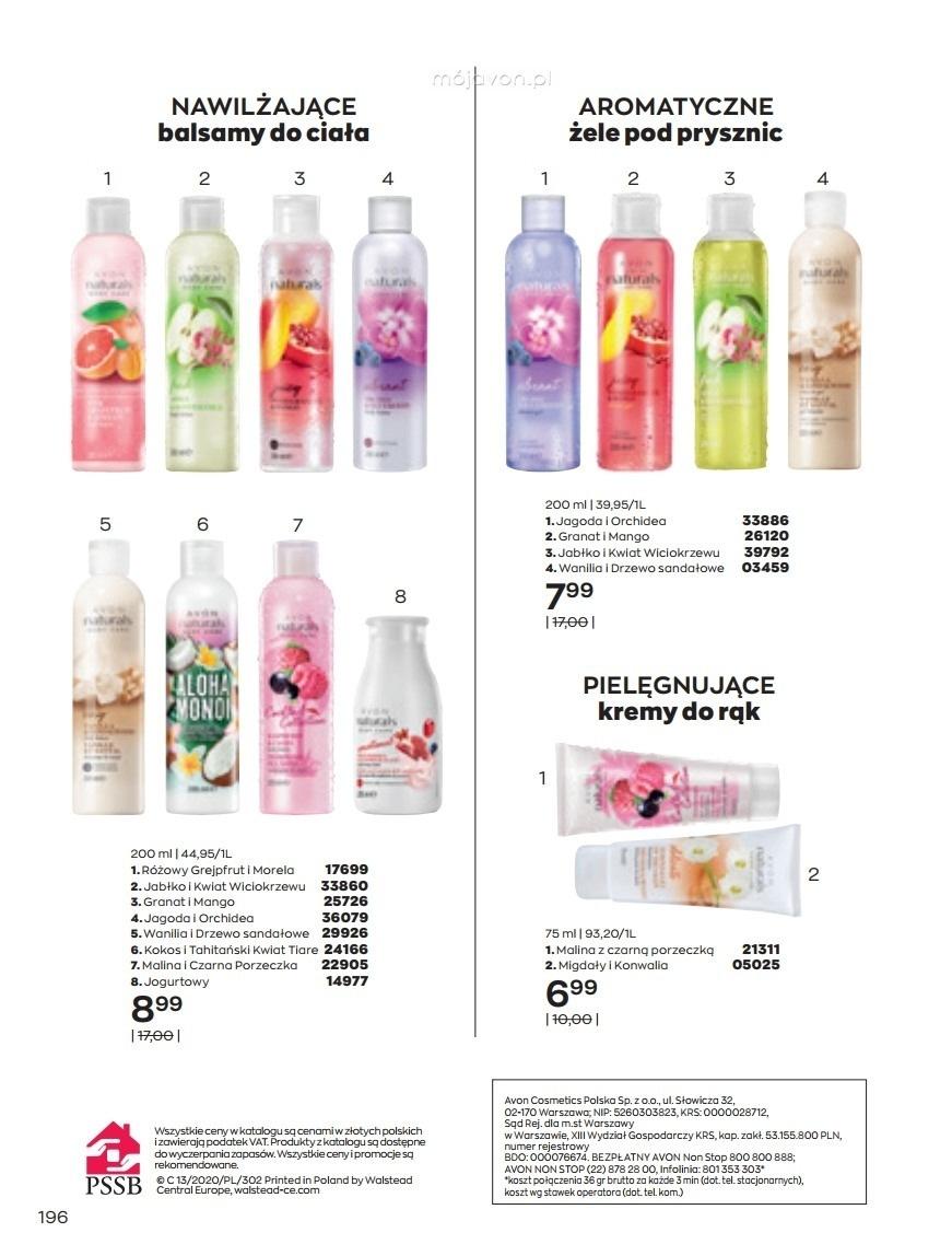 Gazetka promocyjna Avon str. 196