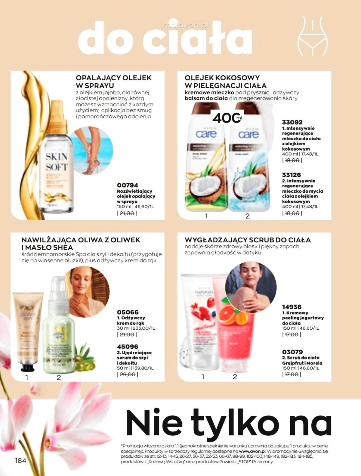 Gazetka promocyjna Avon str. 184