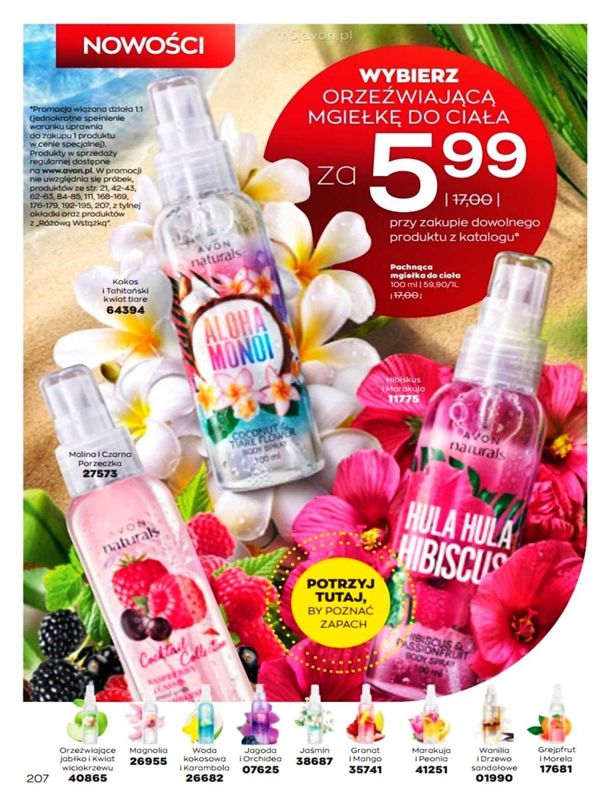 Gazetka promocyjna Avon str. 207