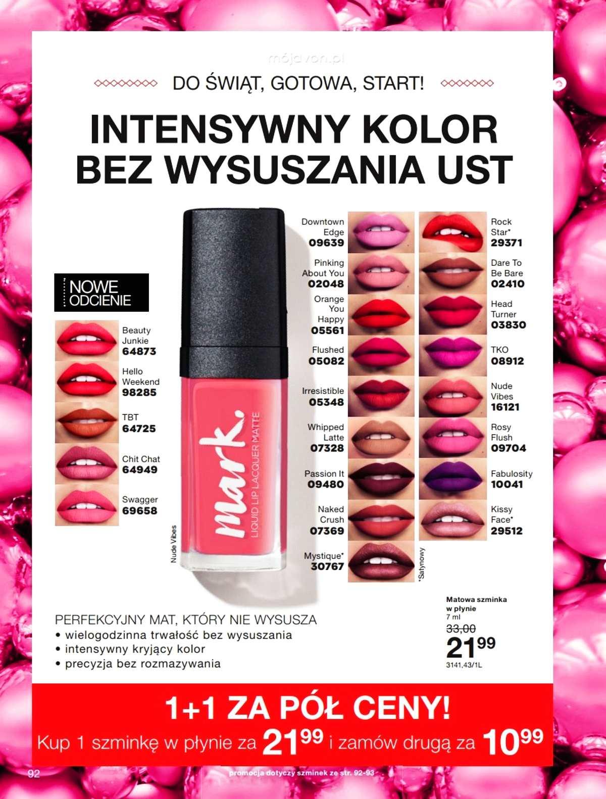 Gazetka promocyjna Avon str. 92