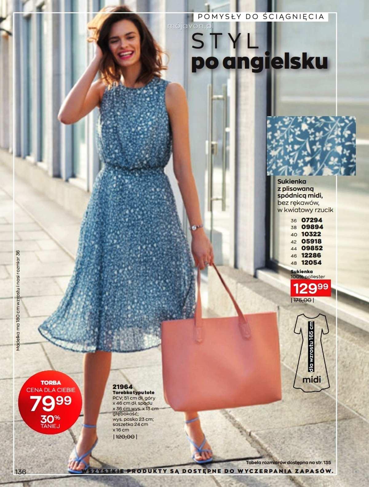 Gazetka promocyjna Avon str. 136