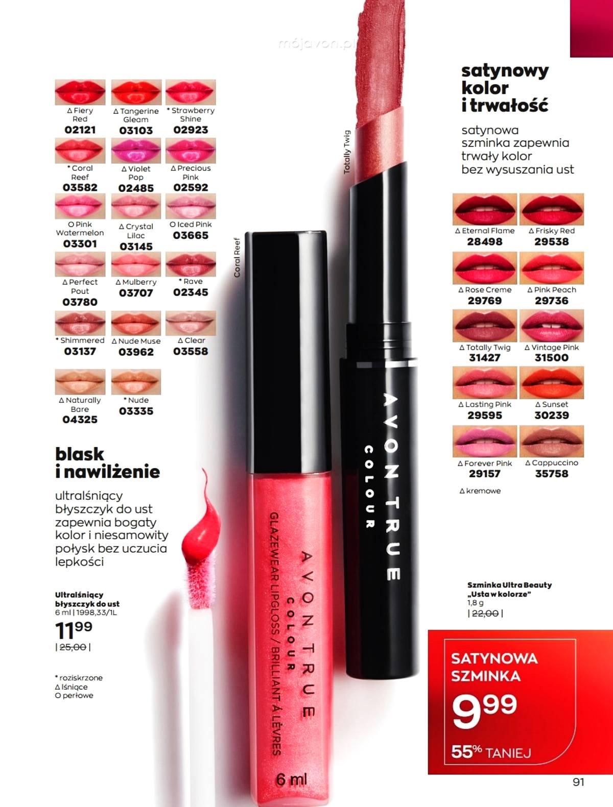 Gazetka promocyjna Avon str. 91