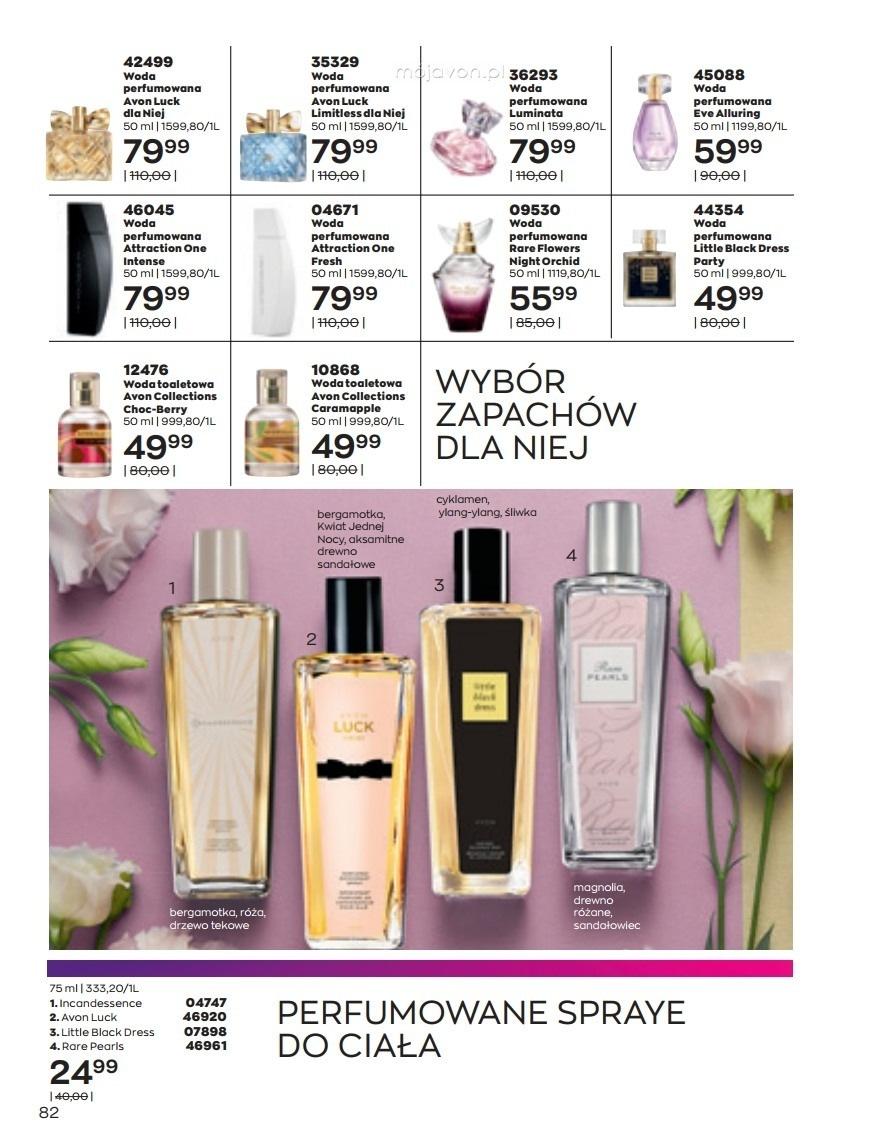 Gazetka promocyjna Avon str. 82
