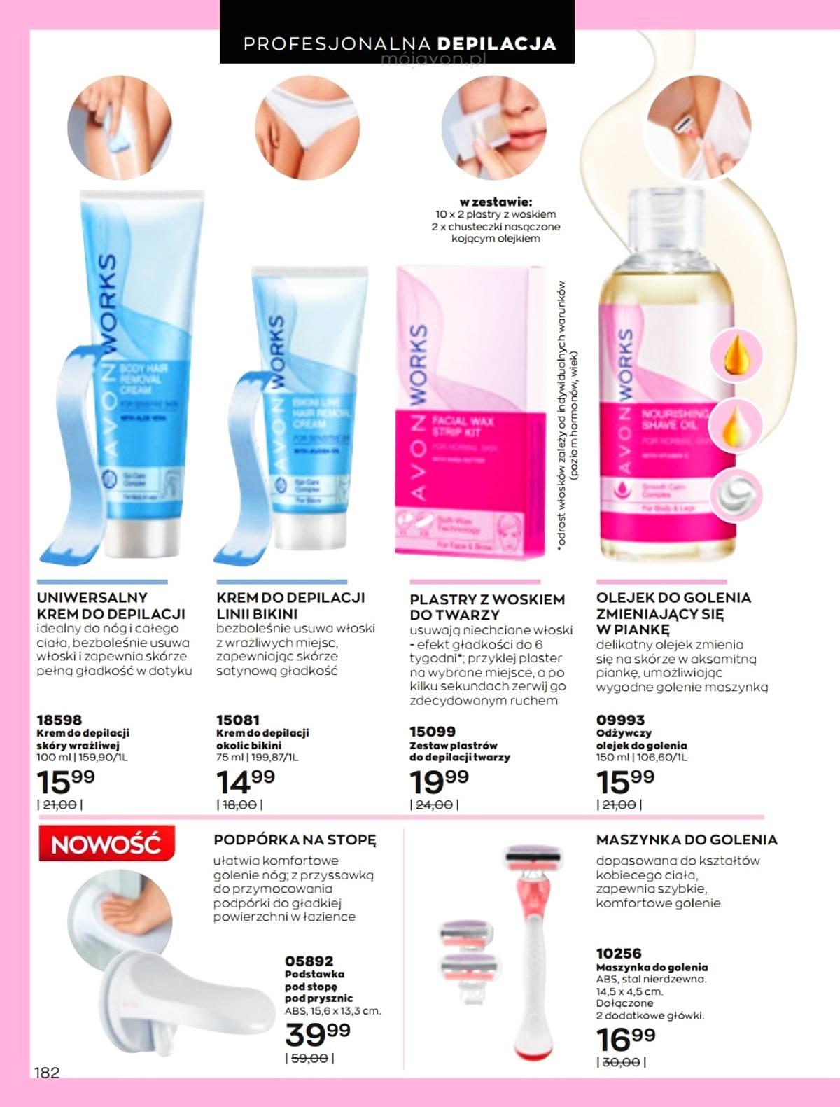 Gazetka promocyjna Avon str. 182