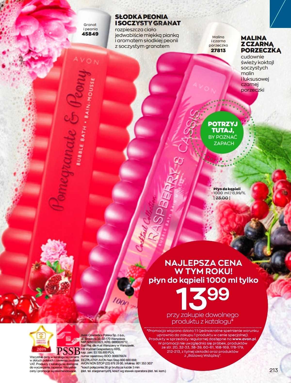 Gazetka promocyjna Avon str. 210