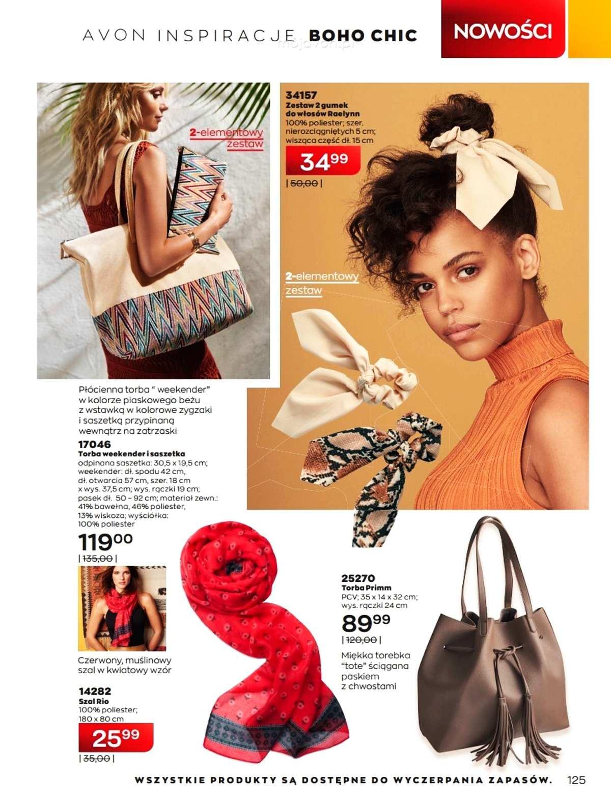 Gazetka promocyjna Avon str. 125