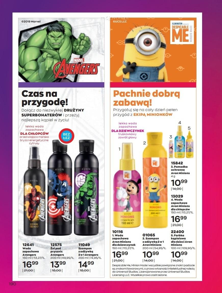 Gazetka promocyjna Avon str. 190