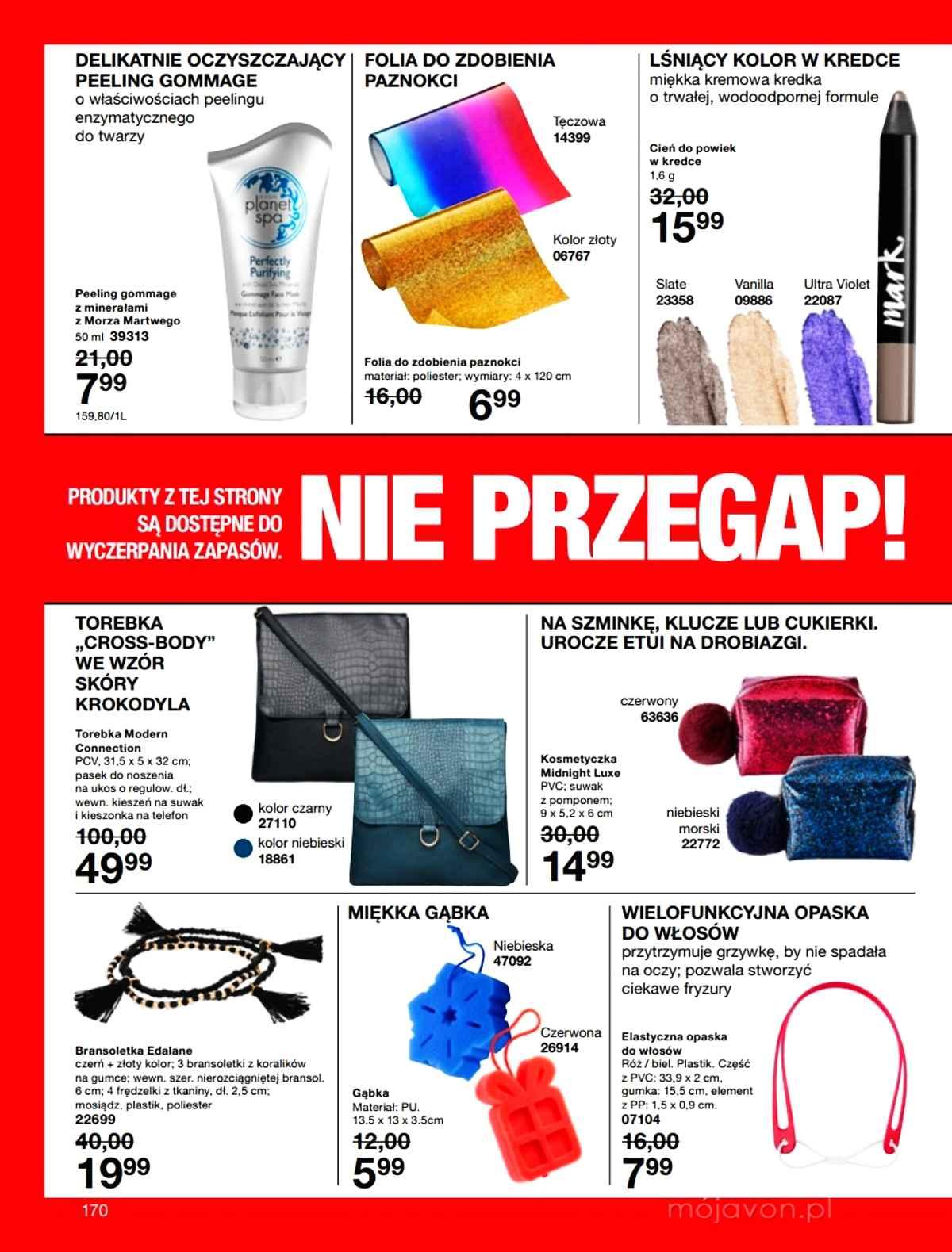 Gazetka promocyjna Avon str. 170