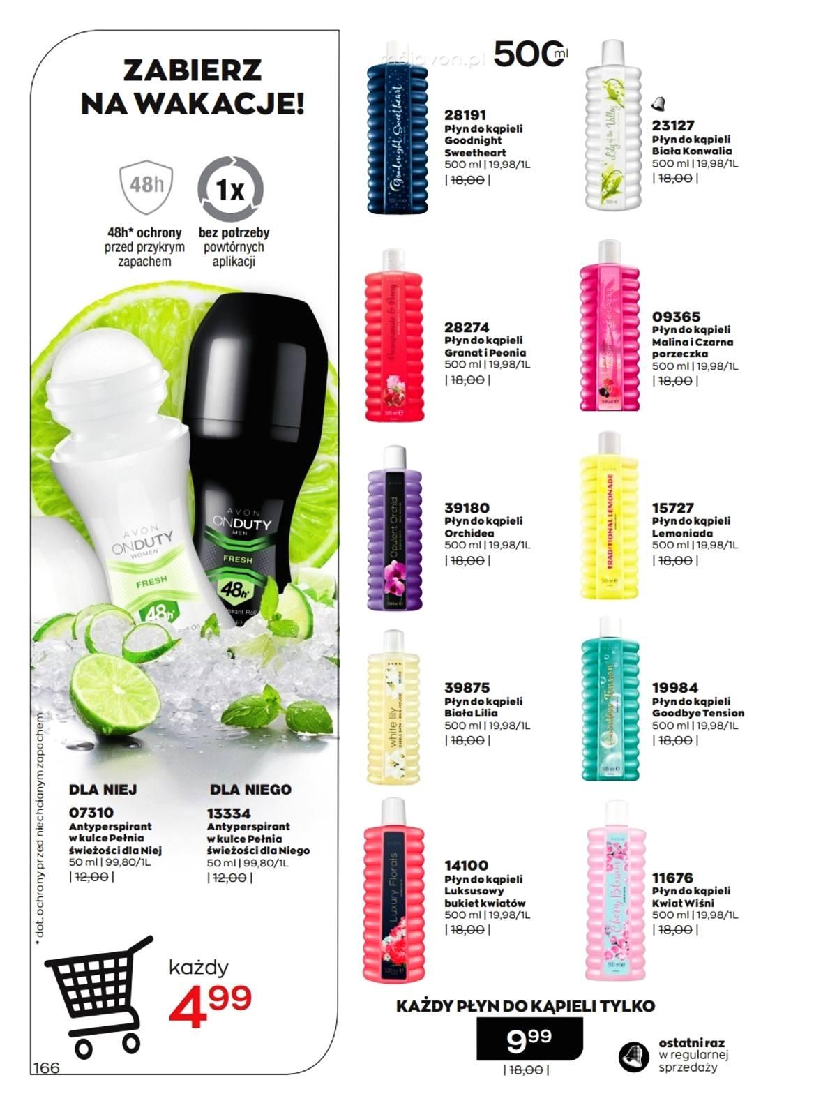 Gazetka promocyjna Avon str. 166