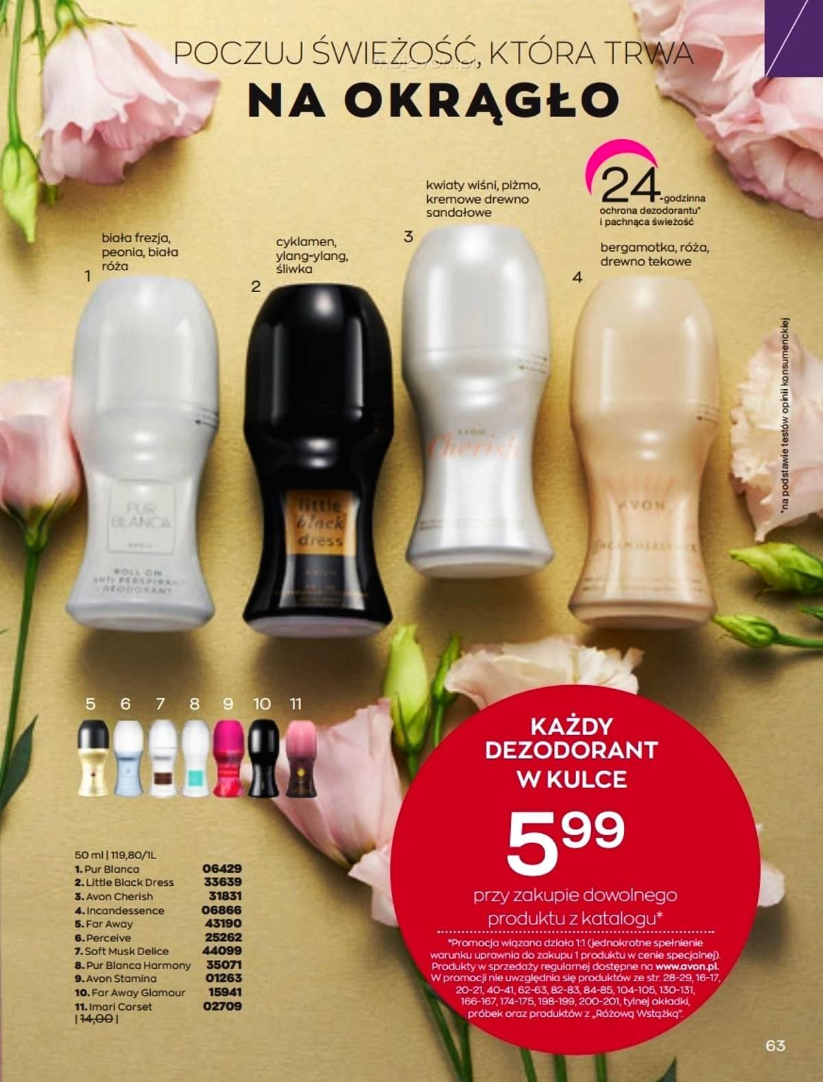 Gazetka promocyjna Avon str. 63