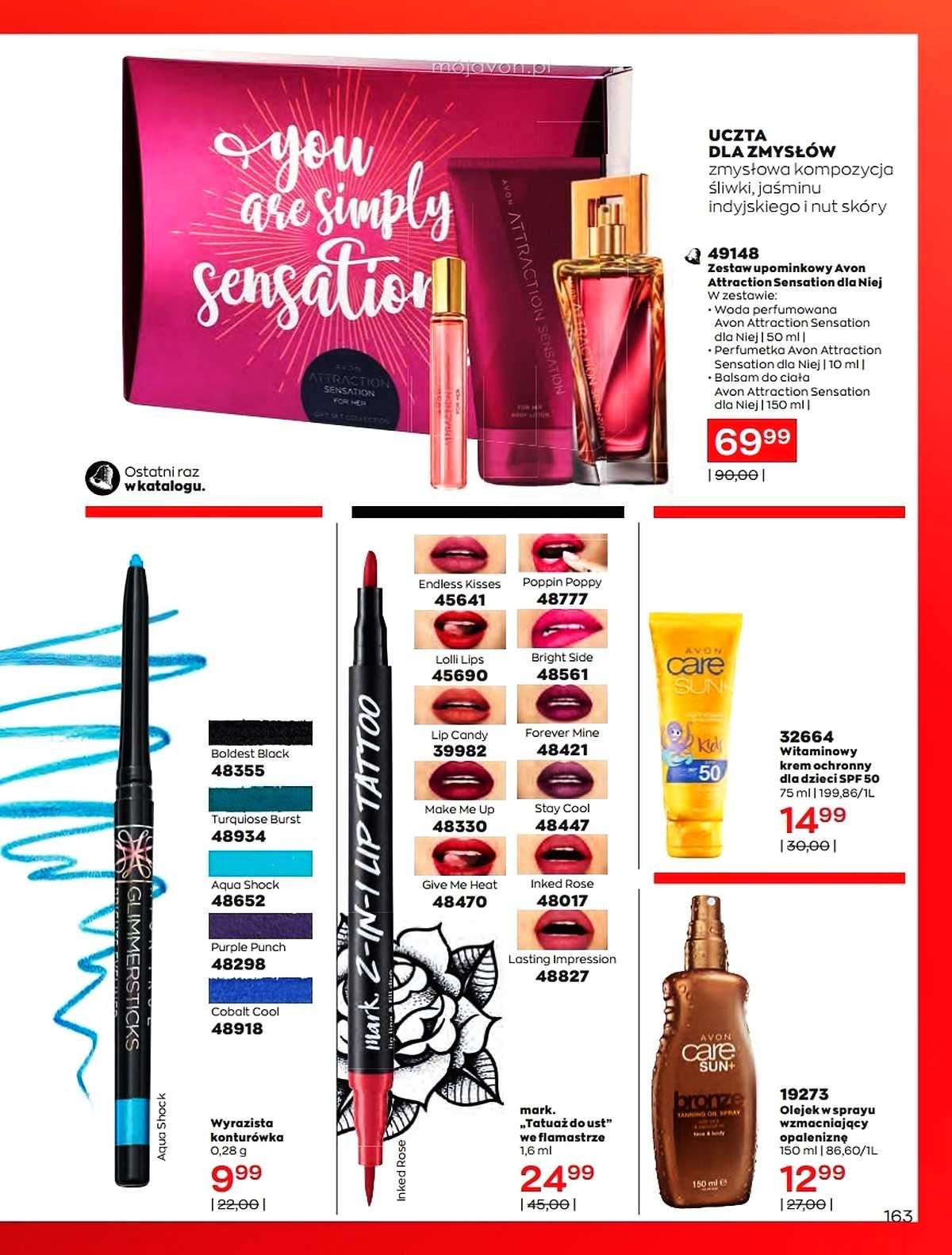 Gazetka promocyjna Avon str. 162