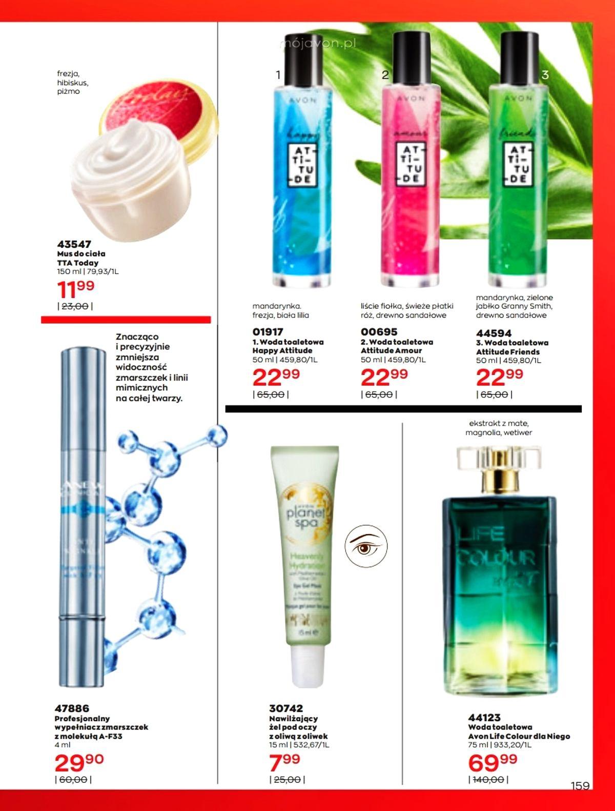 Gazetka promocyjna Avon str. 159