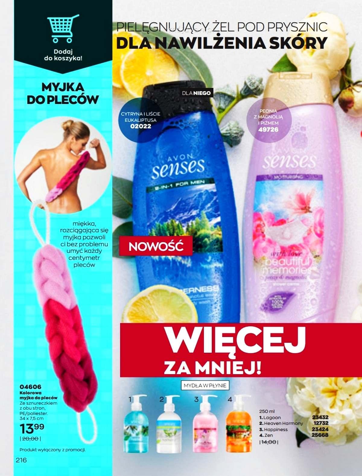 Gazetka promocyjna Avon str. 213