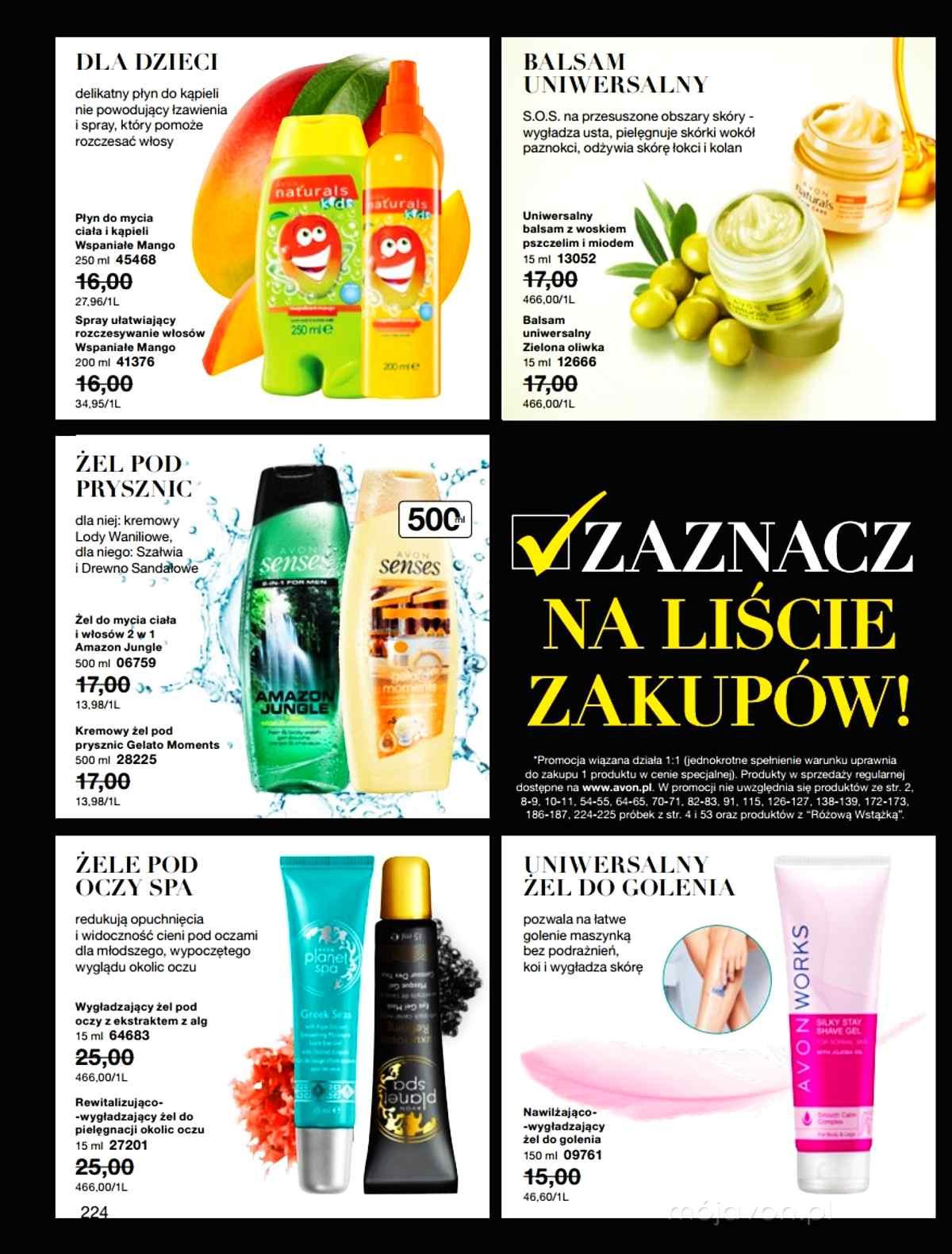 Gazetka promocyjna Avon str. 224