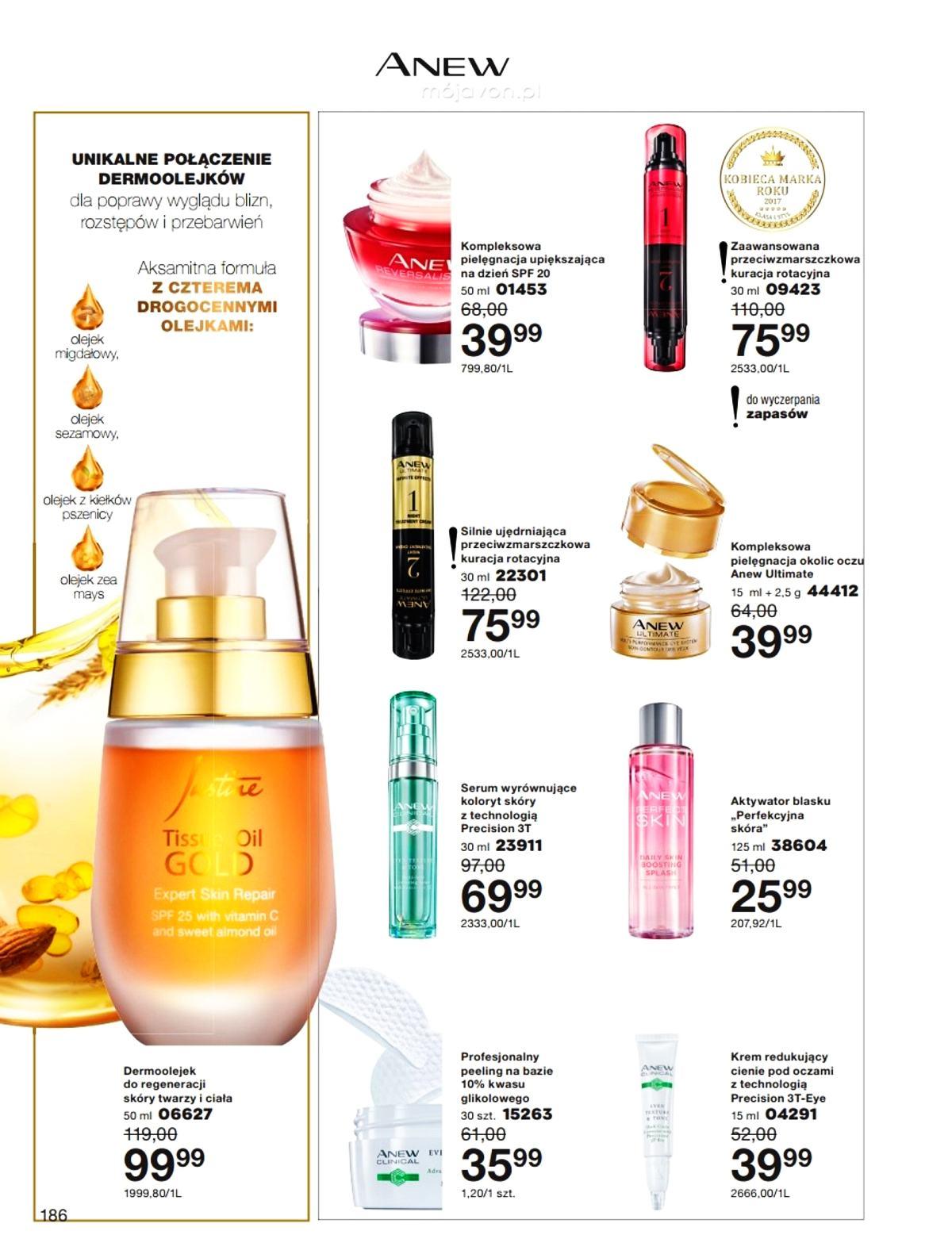 Gazetka promocyjna Avon str. 186