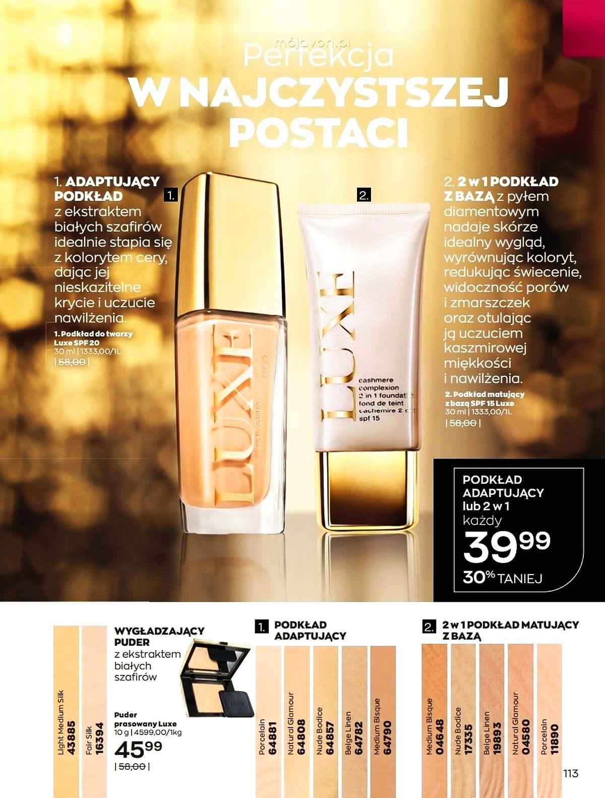 Gazetka promocyjna Avon str. 113