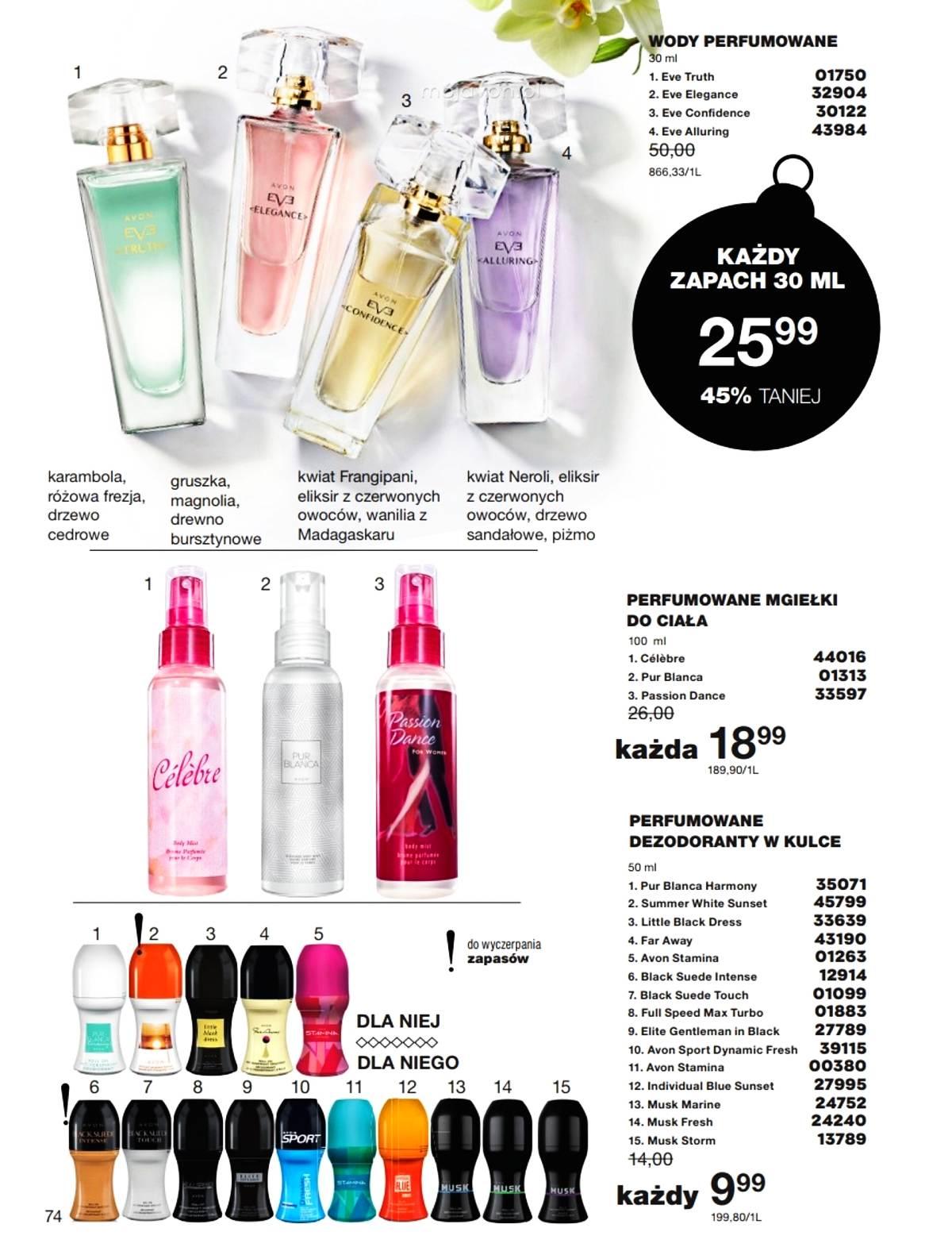 Gazetka promocyjna Avon str. 74