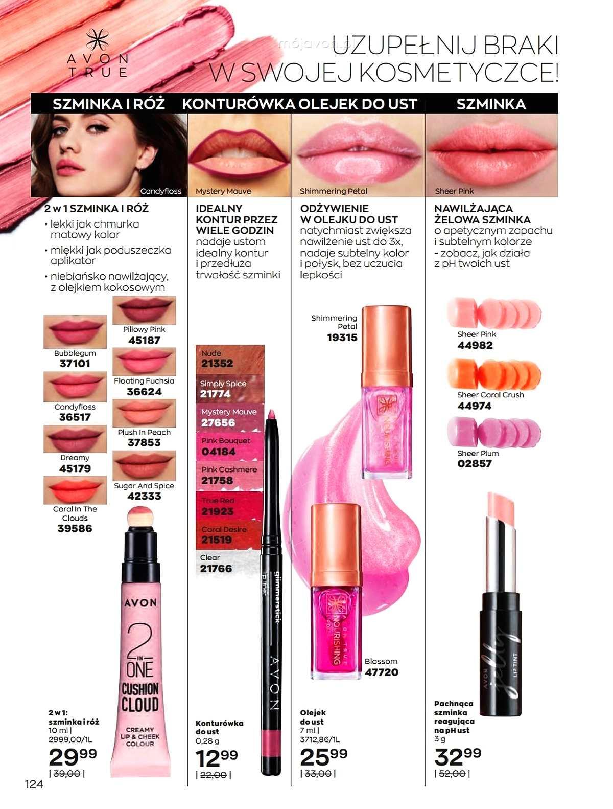 Gazetka promocyjna Avon str. 124