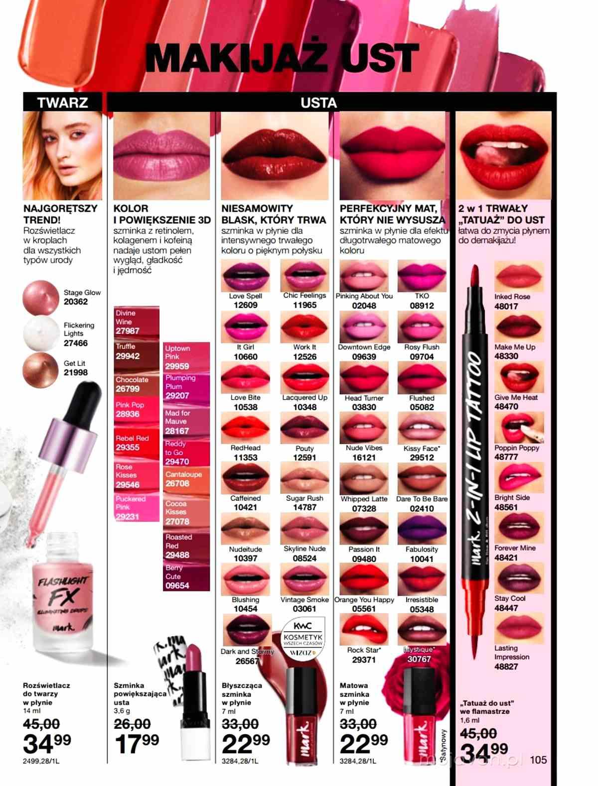 Gazetka promocyjna Avon str. 105